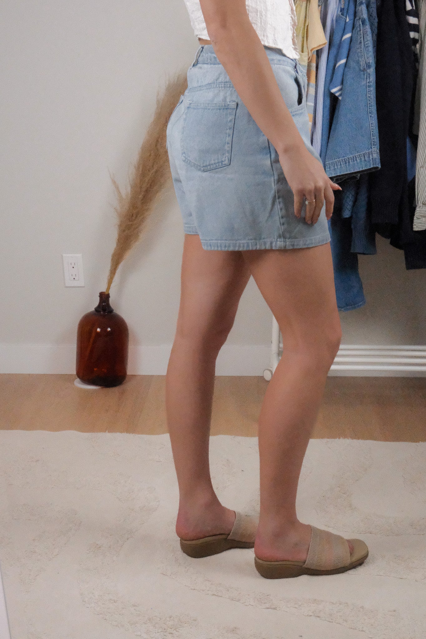 Vintage x Denim Shorts (4/6)