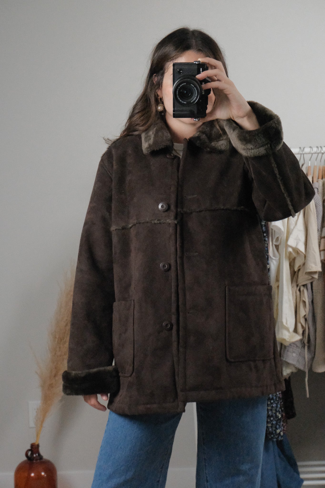 Vintage x Faux Fur Jacket (L)