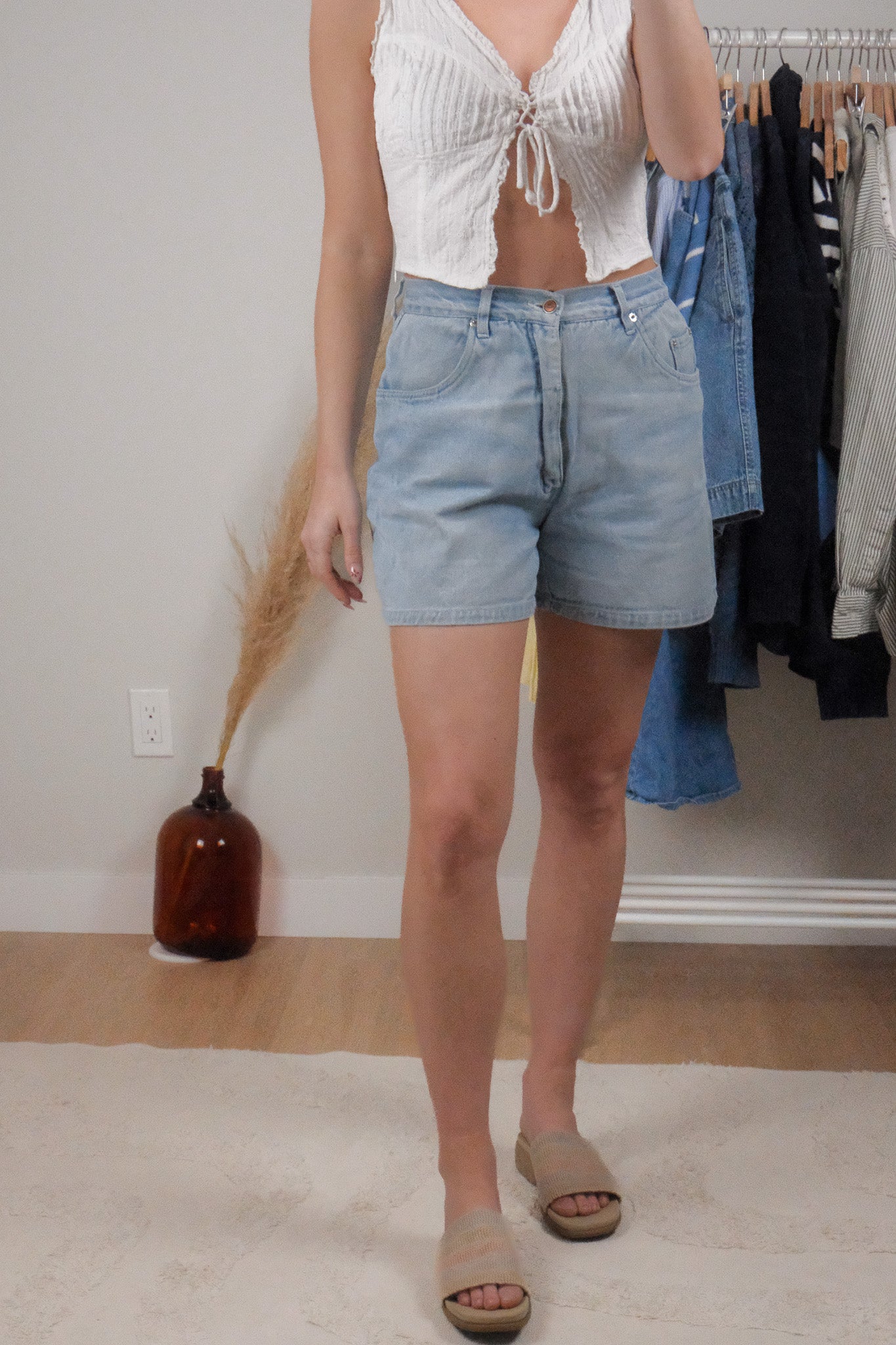 Vintage x Denim Shorts (4/6)