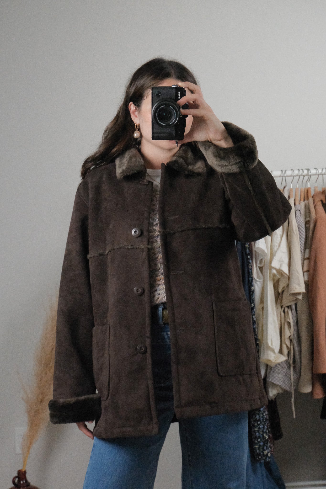 Vintage x Faux Fur Jacket (L)