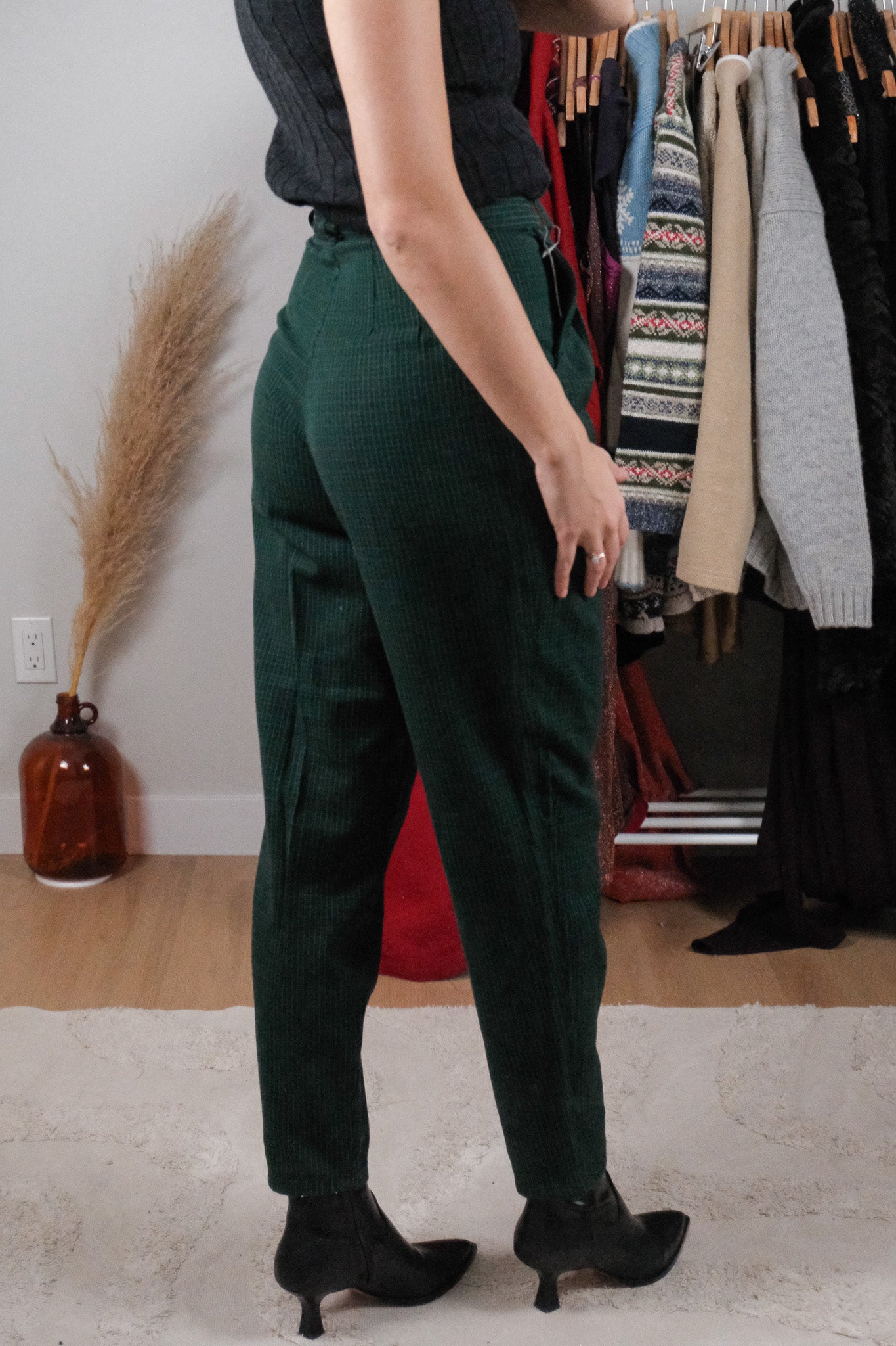 Vintage x Deadstock Cotton Plaid Pants (2)