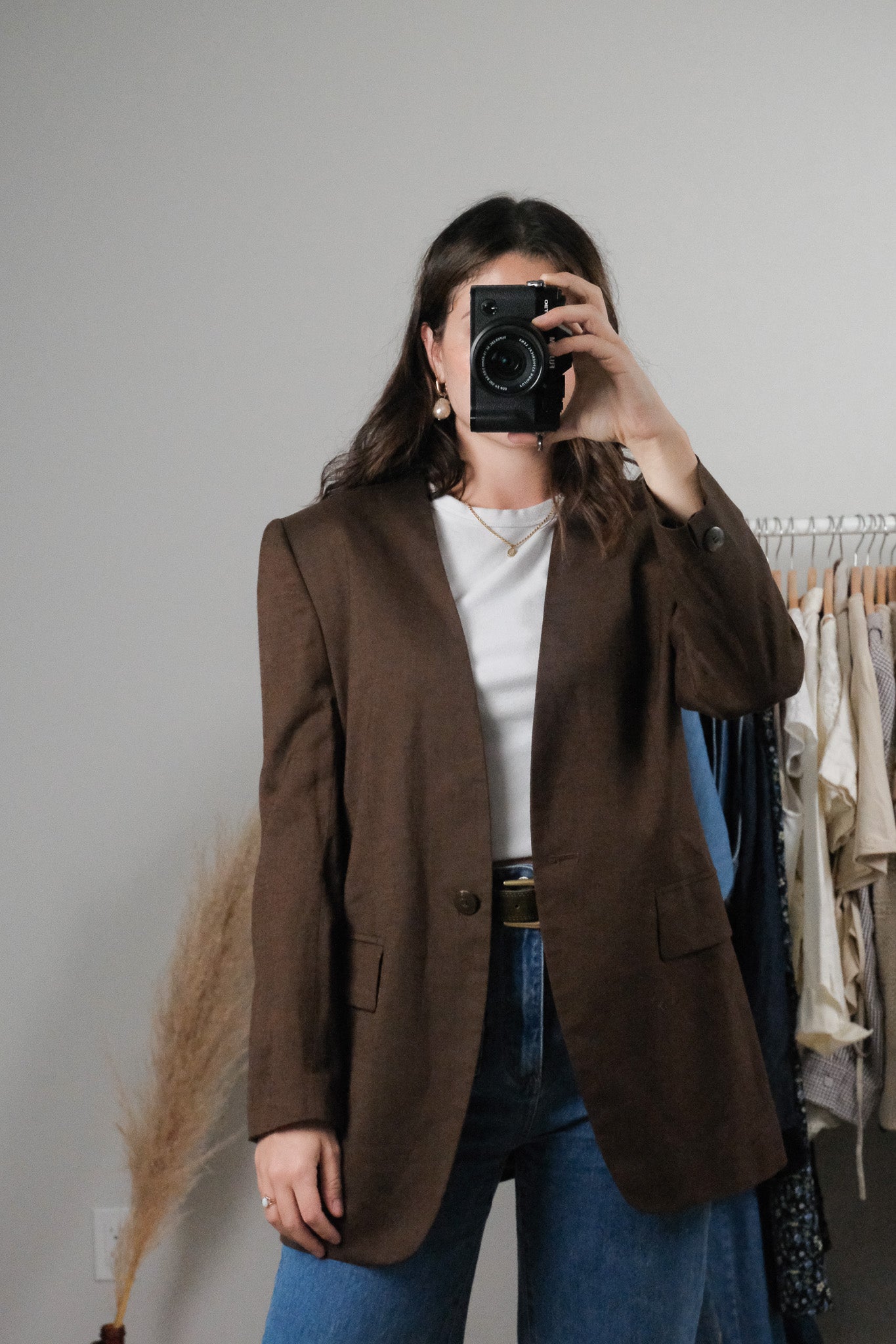 Made in Canada x Vintage x Linen Blend Blazer (6)