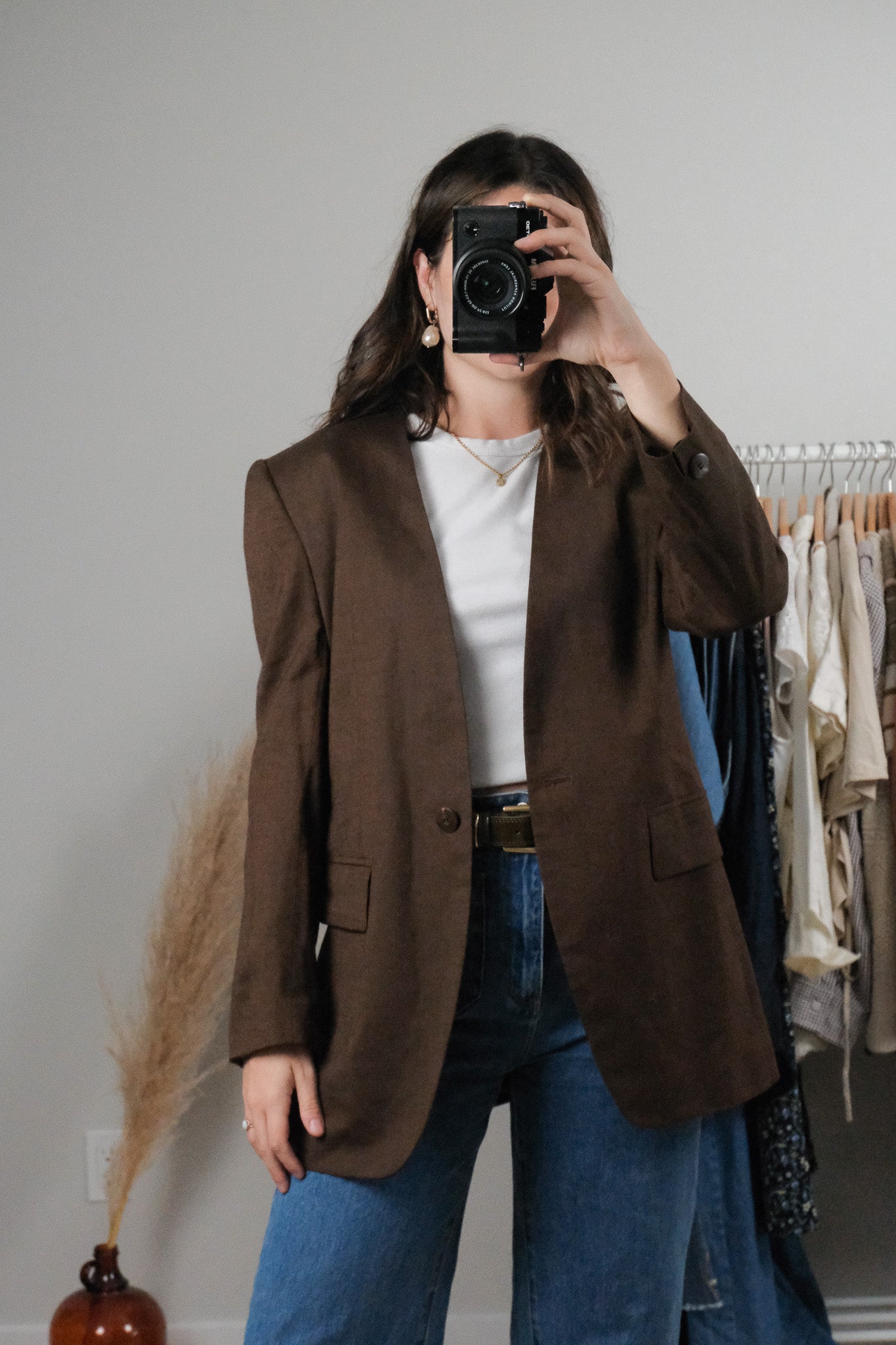 Made in Canada x Vintage x Linen Blend Blazer (6)