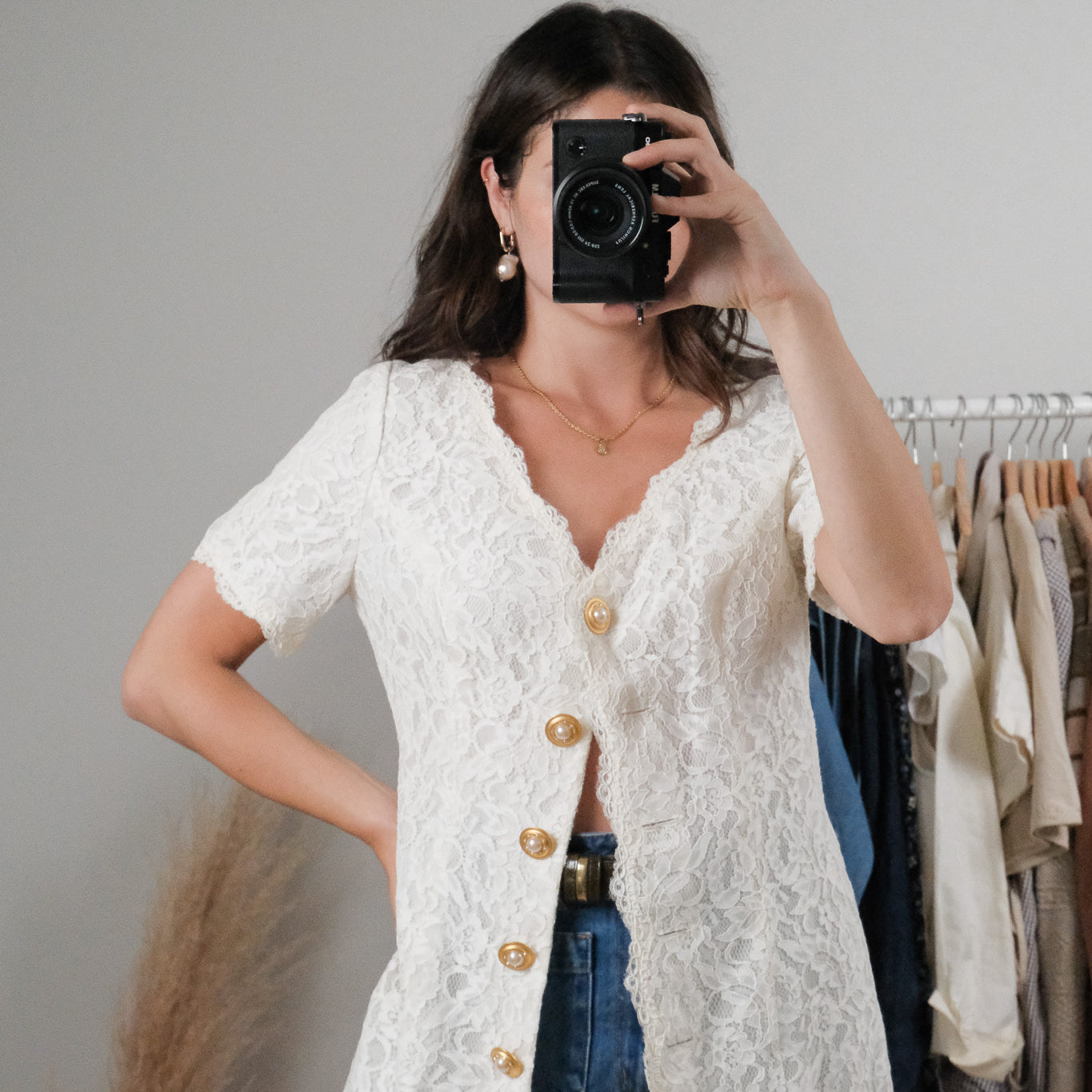 Made in Korea x Vintage x Lace Blouse (6)