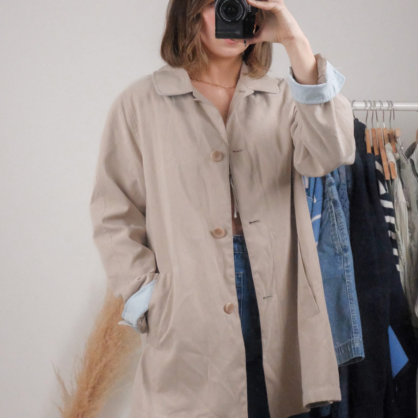 Vintage x London Fog x Trench Coat (M)