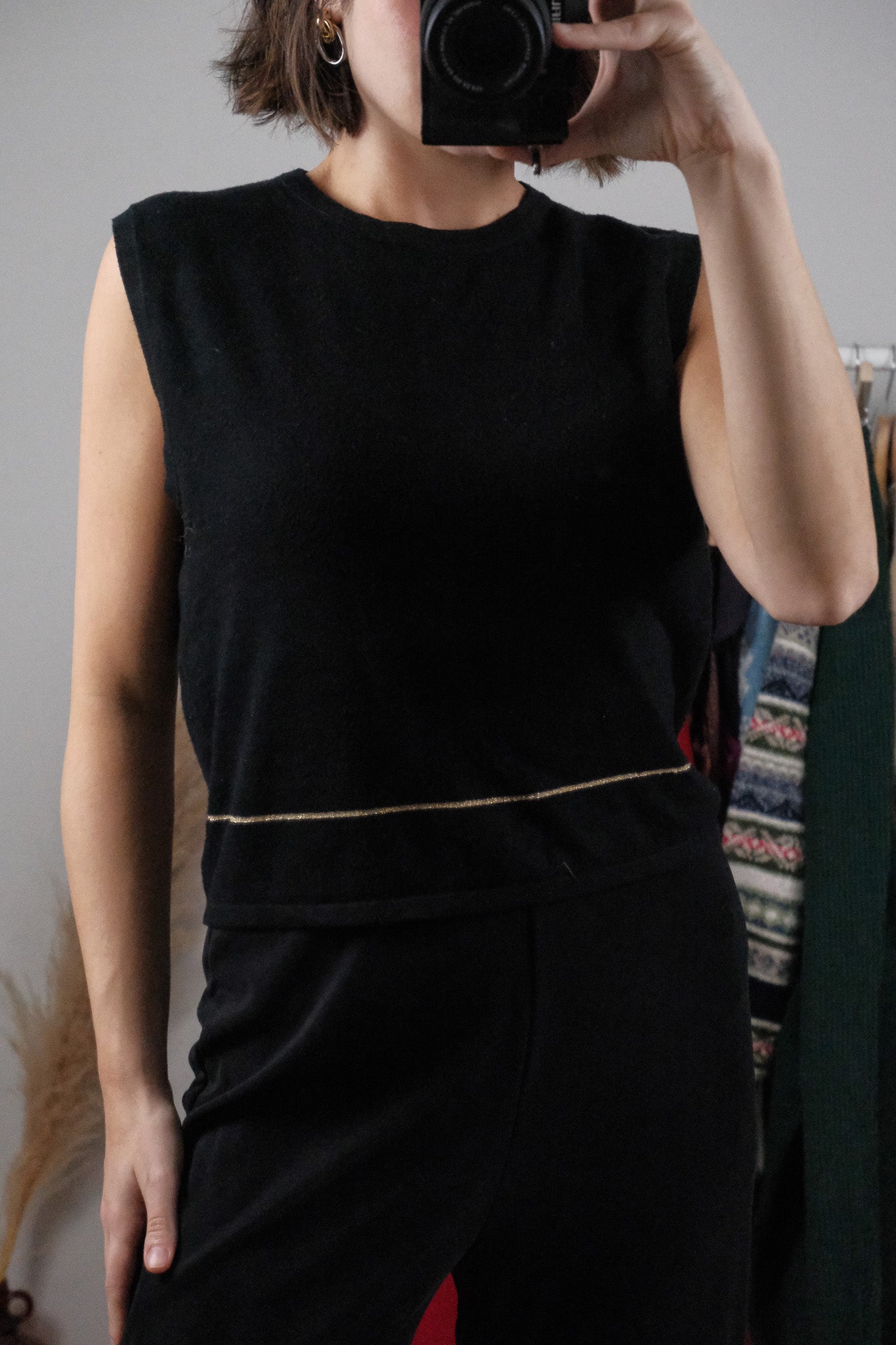 Vintage x Stripe Tank (L)