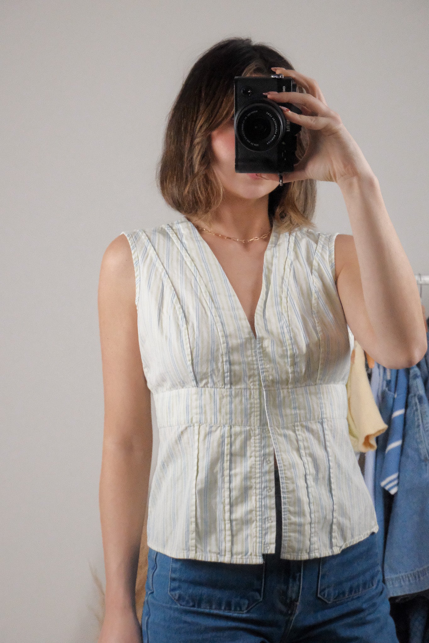 Vintage x Fitted Striped Top (6)