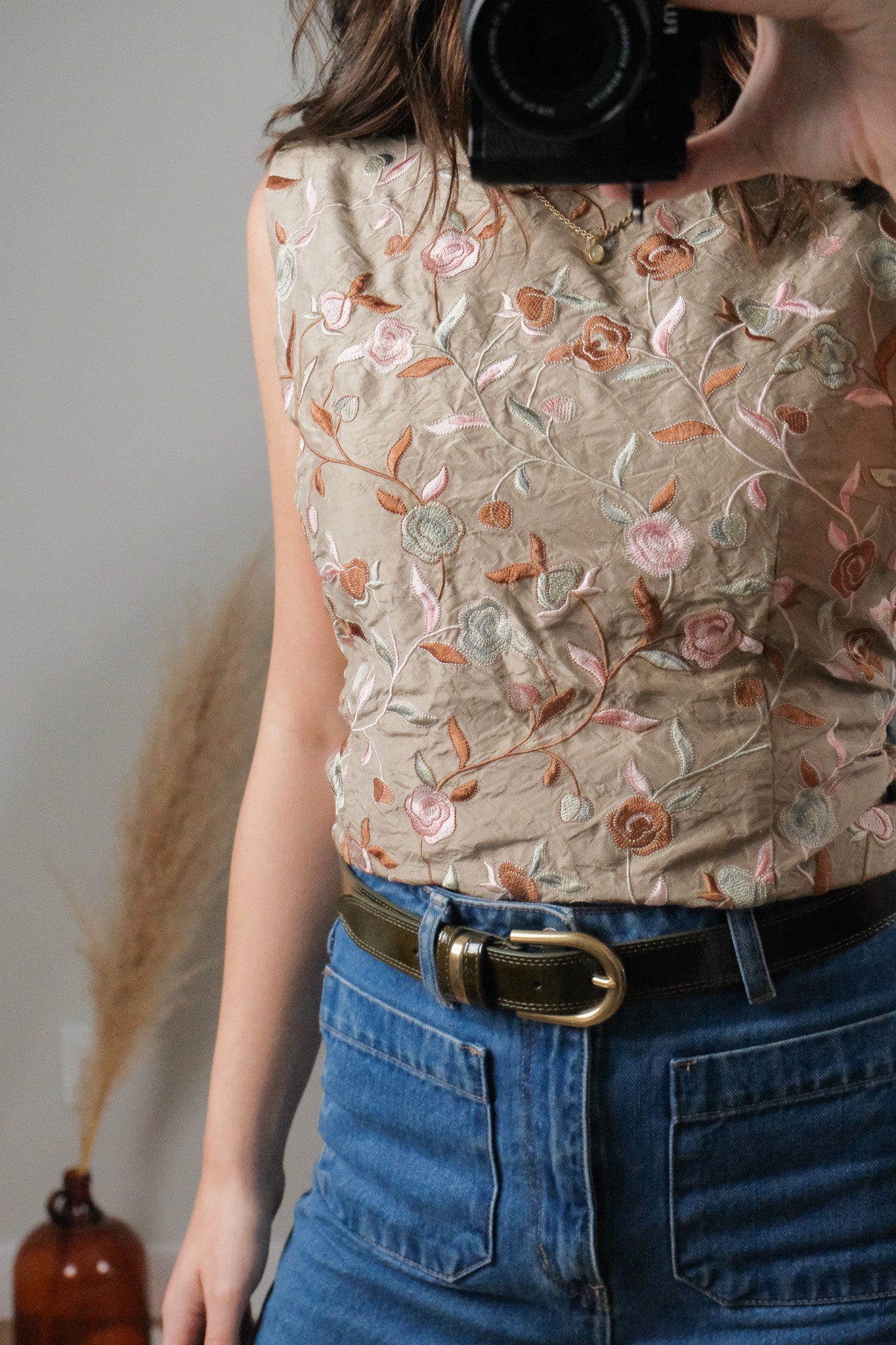 Vintage x Pure Silk Embroidered Tank (14)