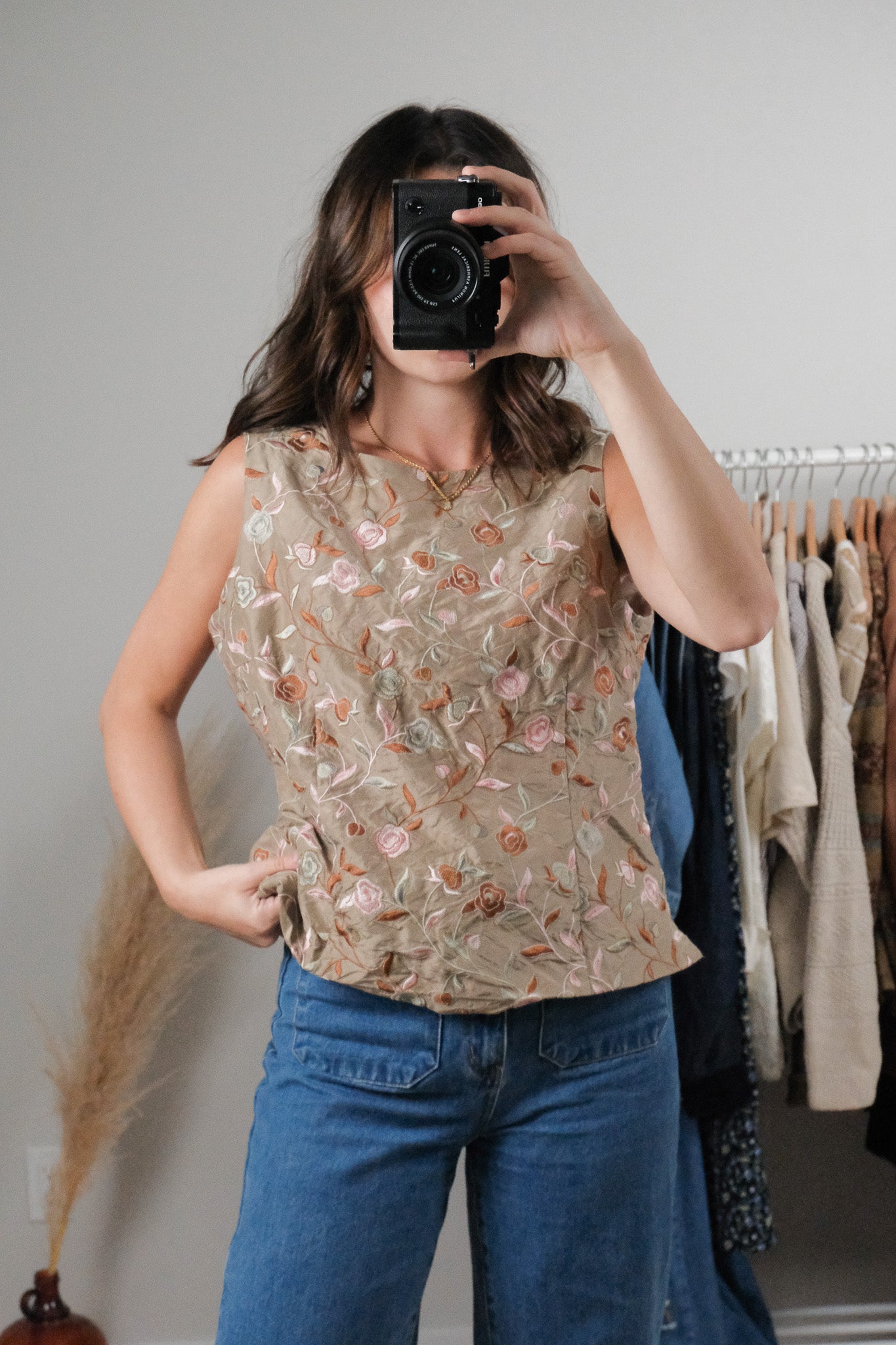 Vintage x Pure Silk Embroidered Tank (14)