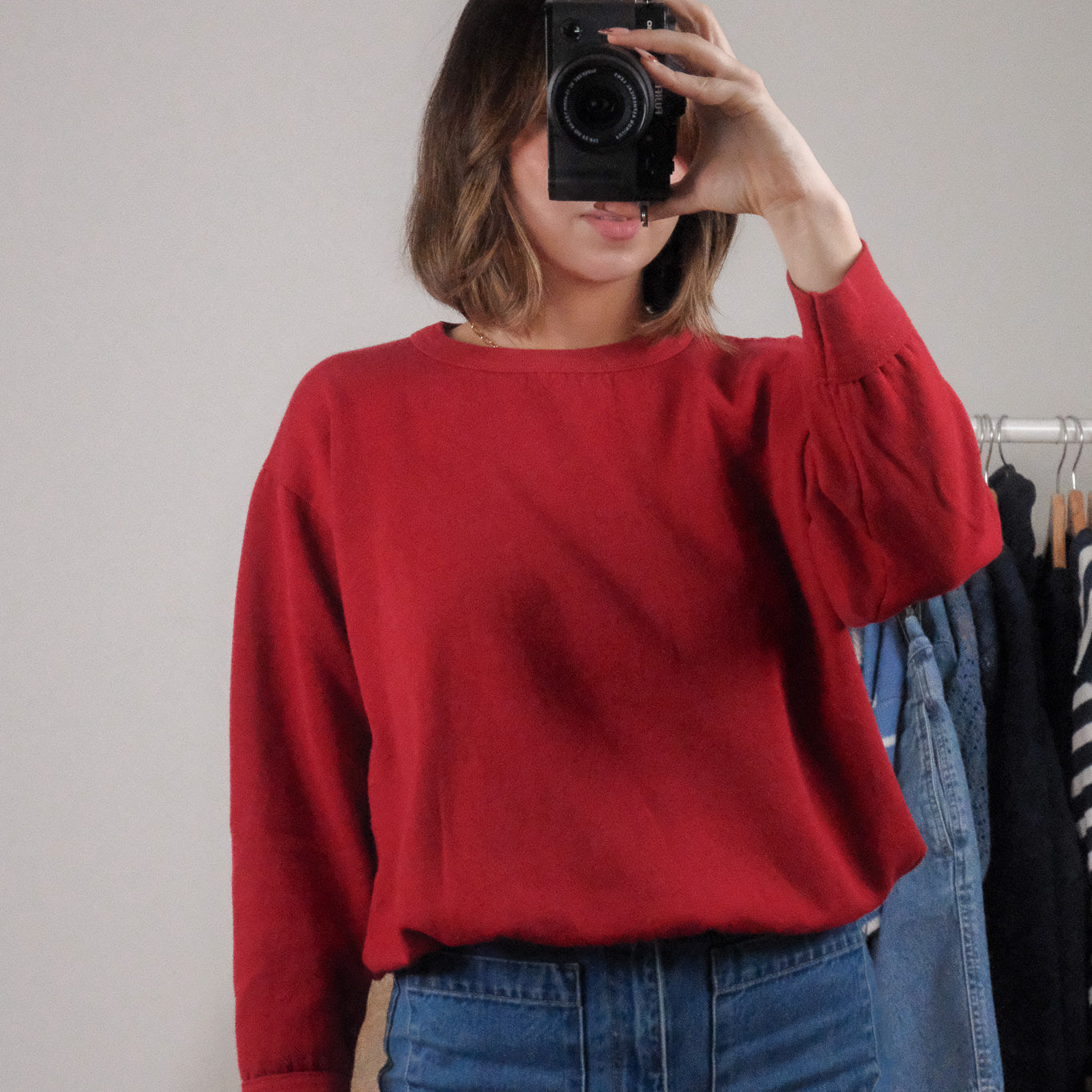 Made in Canada x Vintage x Crewneck (XS-S)
