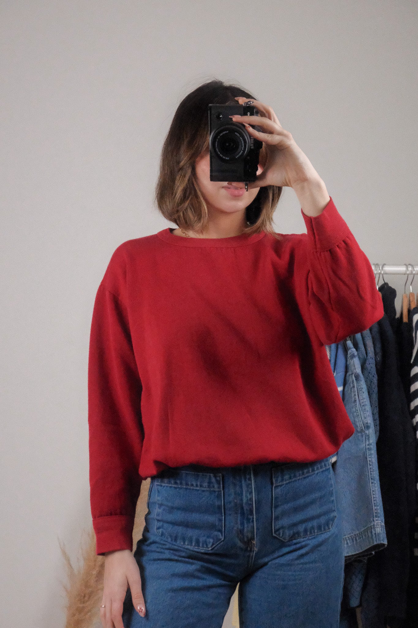 Made in Canada x Vintage x Crewneck (XS-S)