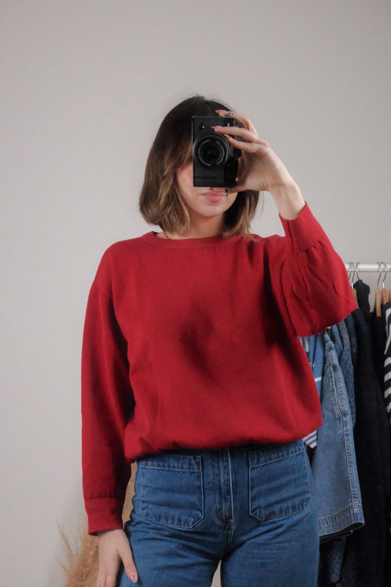 Made in Canada x Vintage x Crewneck (XS-S)