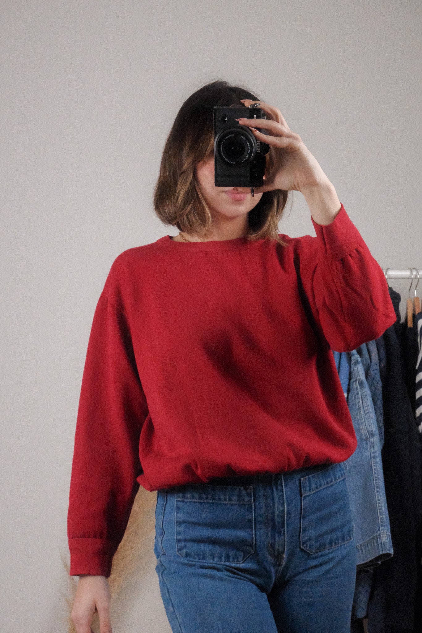 Made in Canada x Vintage x Crewneck (XS-S)