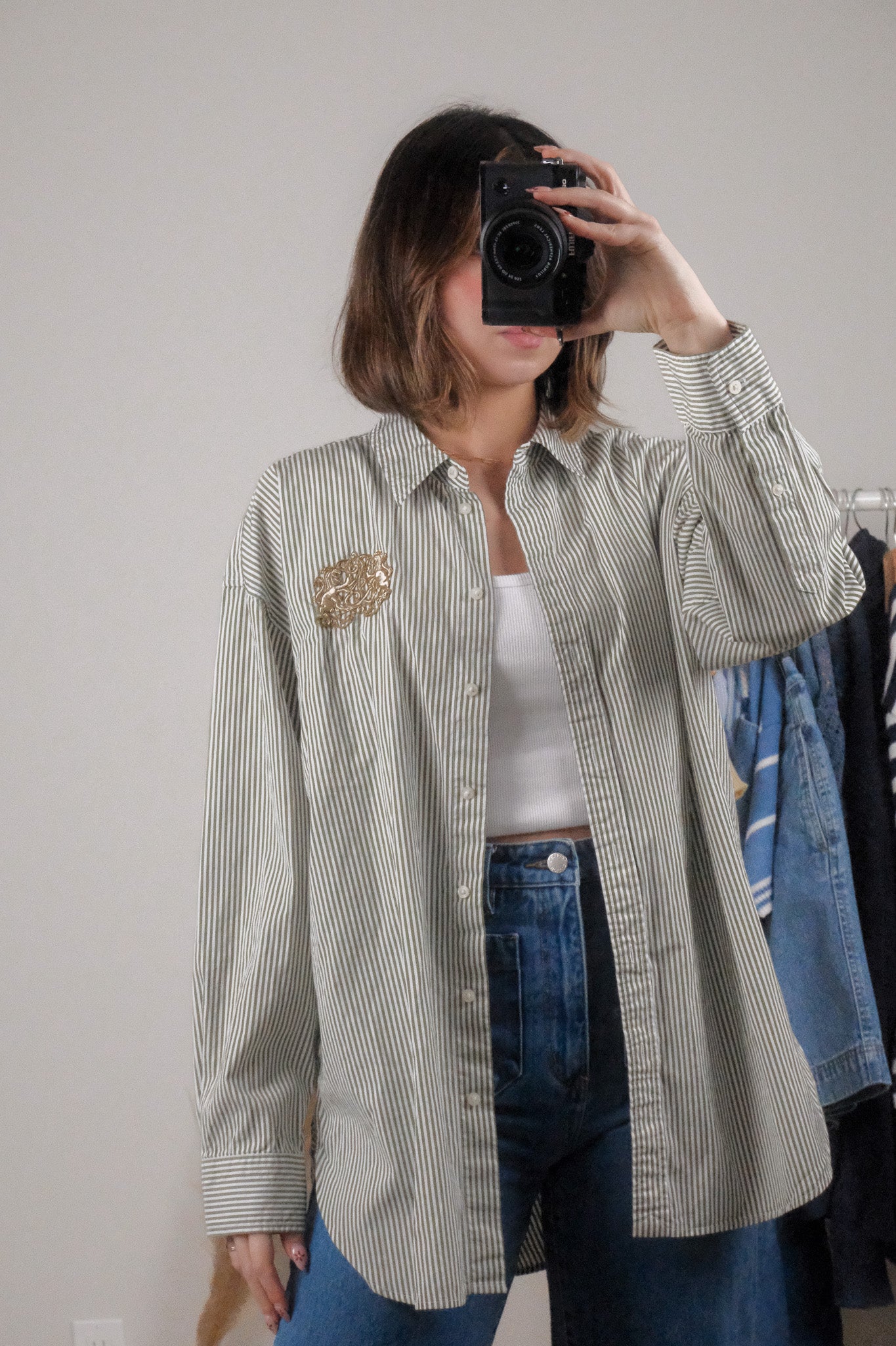 Ralph Lauren x Pinstrip Cotton Button Down (M-XL)