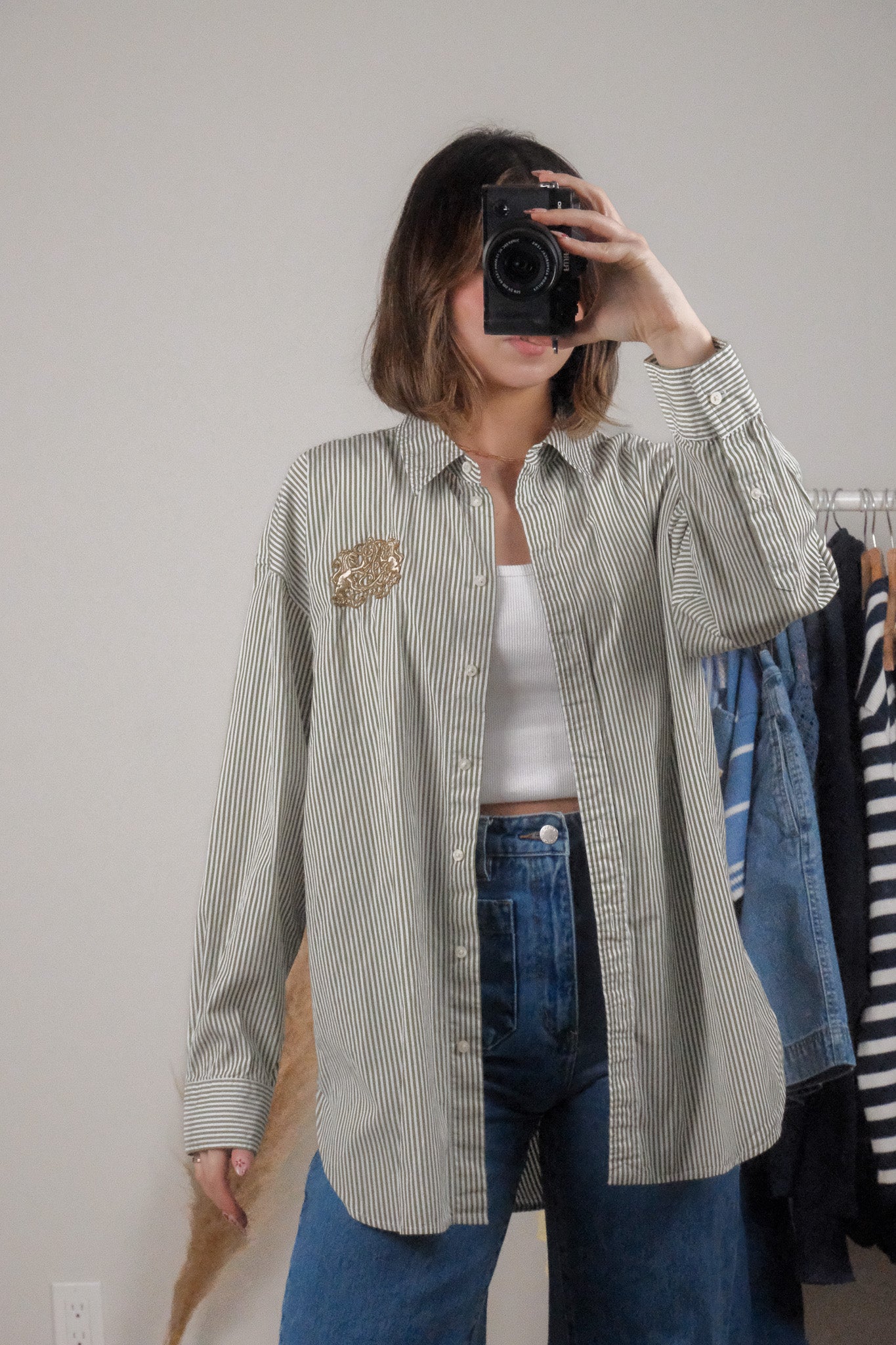 Ralph Lauren x Pinstrip Cotton Button Down (M-XL)