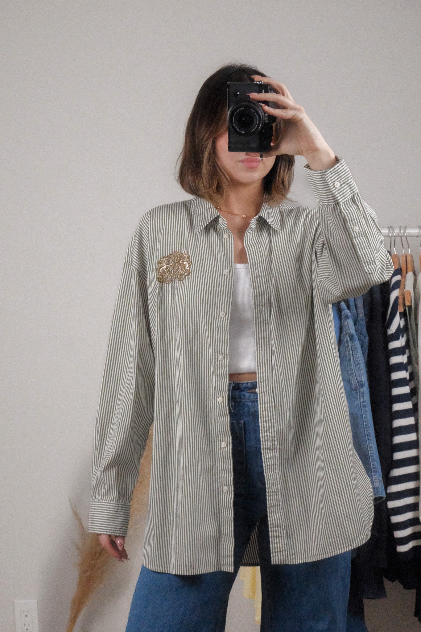 Ralph Lauren x Pinstrip Cotton Button Down (M-XL)