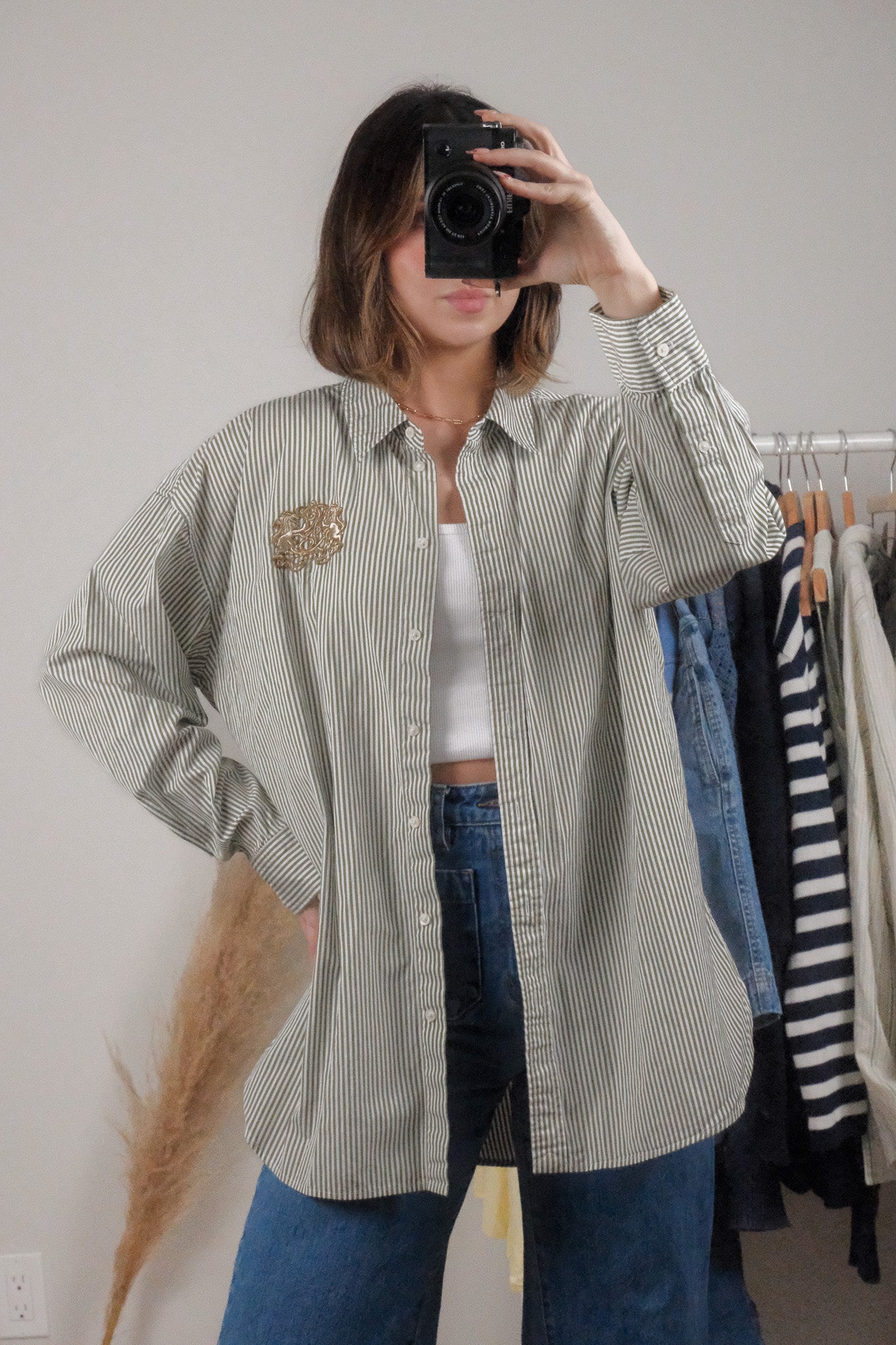 Ralph Lauren x Pinstrip Cotton Button Down (M-XL)