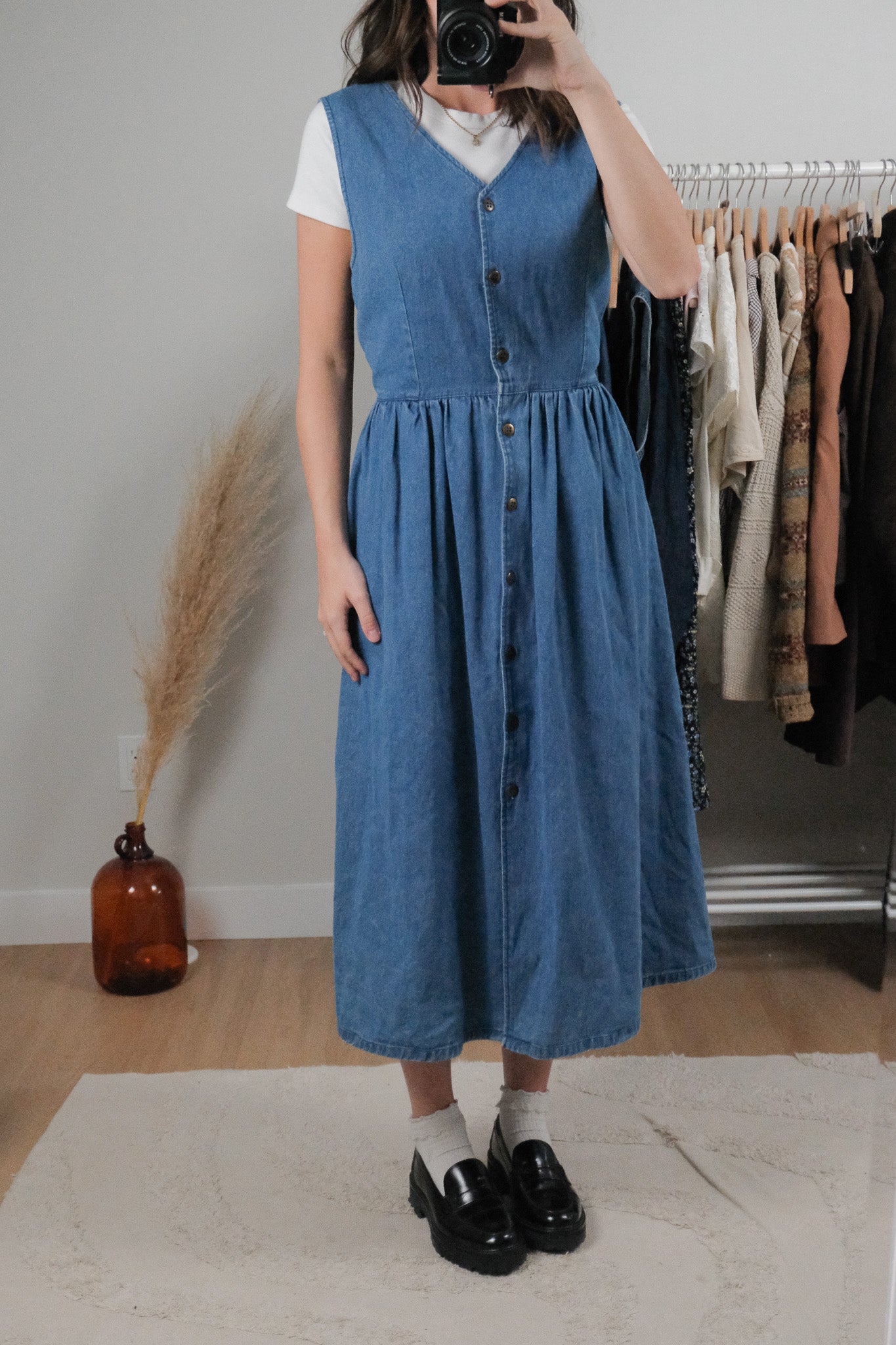 Vintage x Denim Maxi Dress (12)