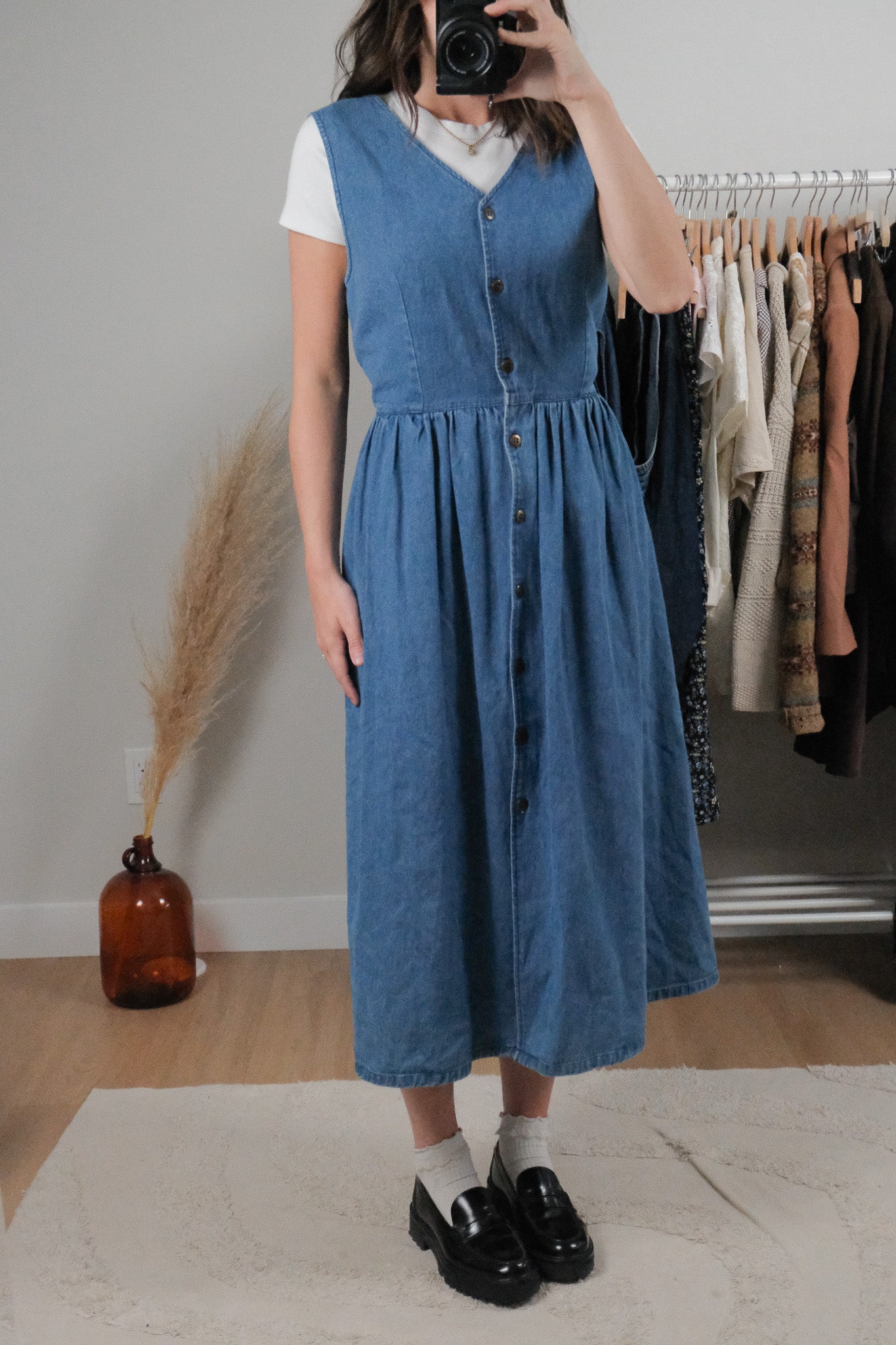 Vintage x Denim Maxi Dress (12)