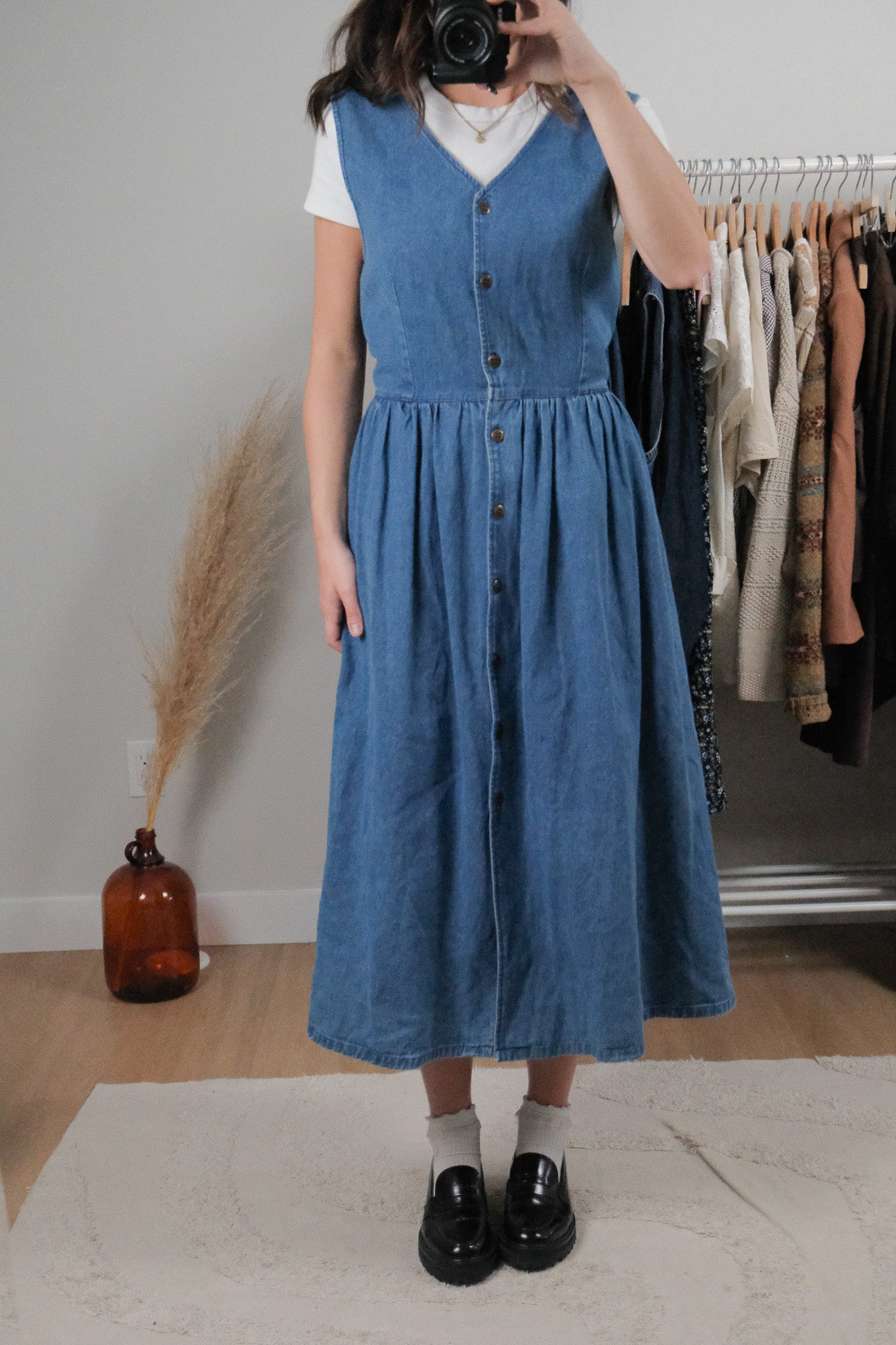 Vintage x Denim Maxi Dress (12)