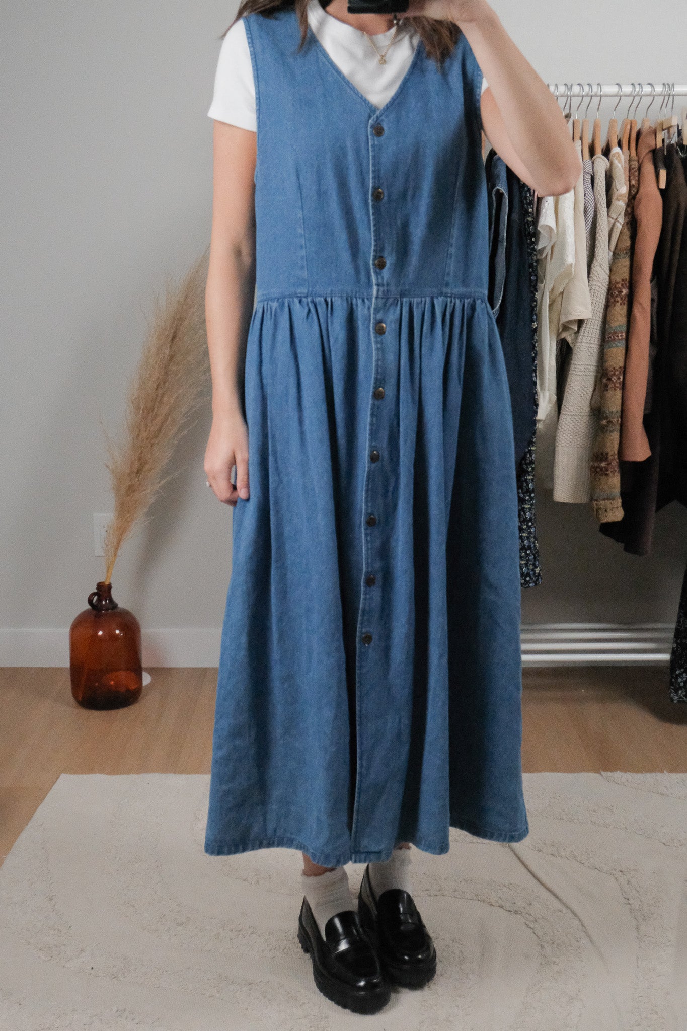 Vintage x Denim Maxi Dress (12)