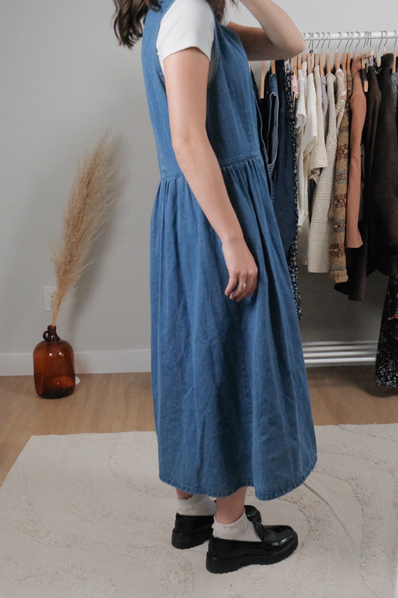 Vintage x Denim Maxi Dress (12)