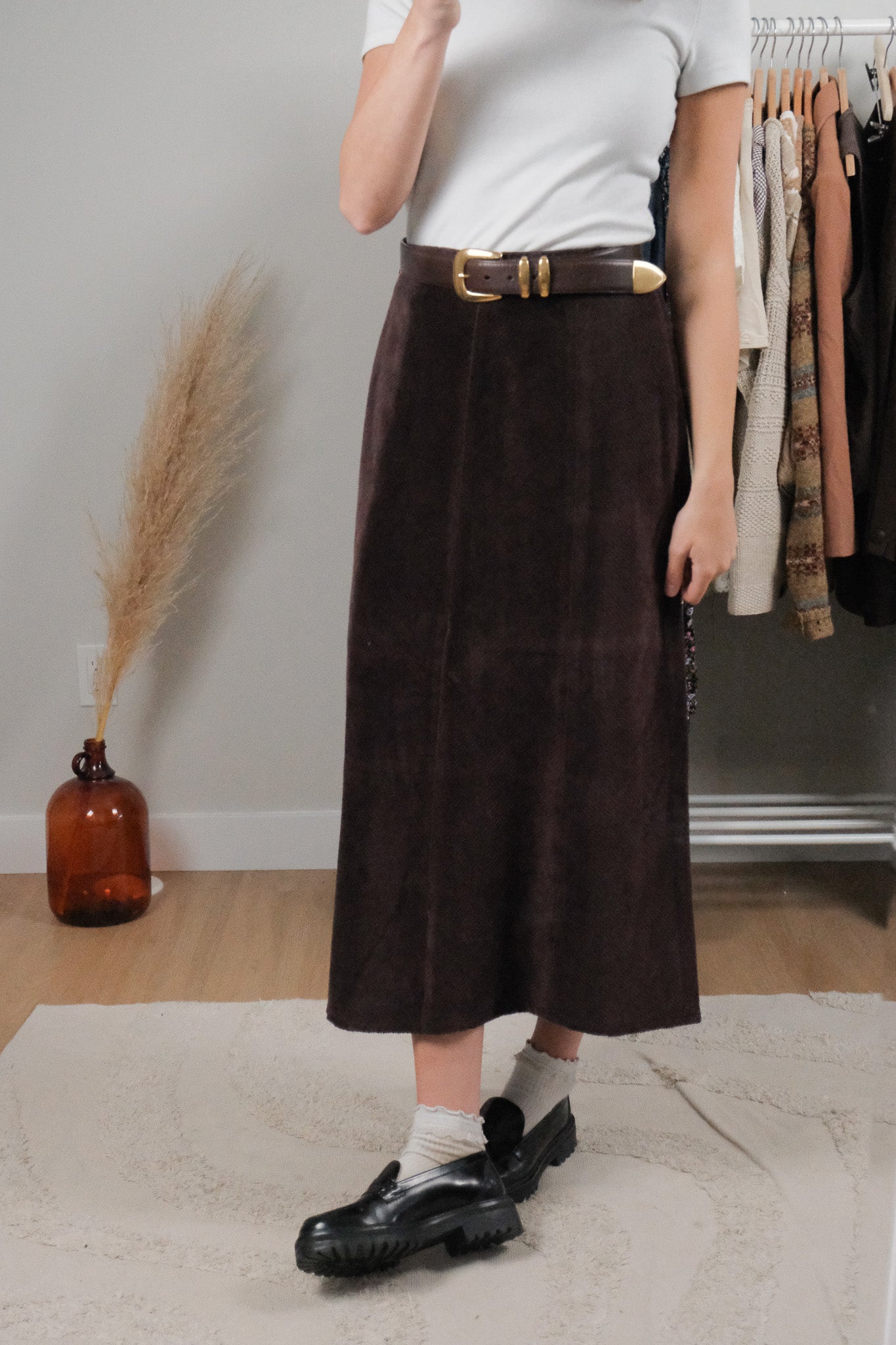 Vintage x Corduroy Maxi Skirt (8)