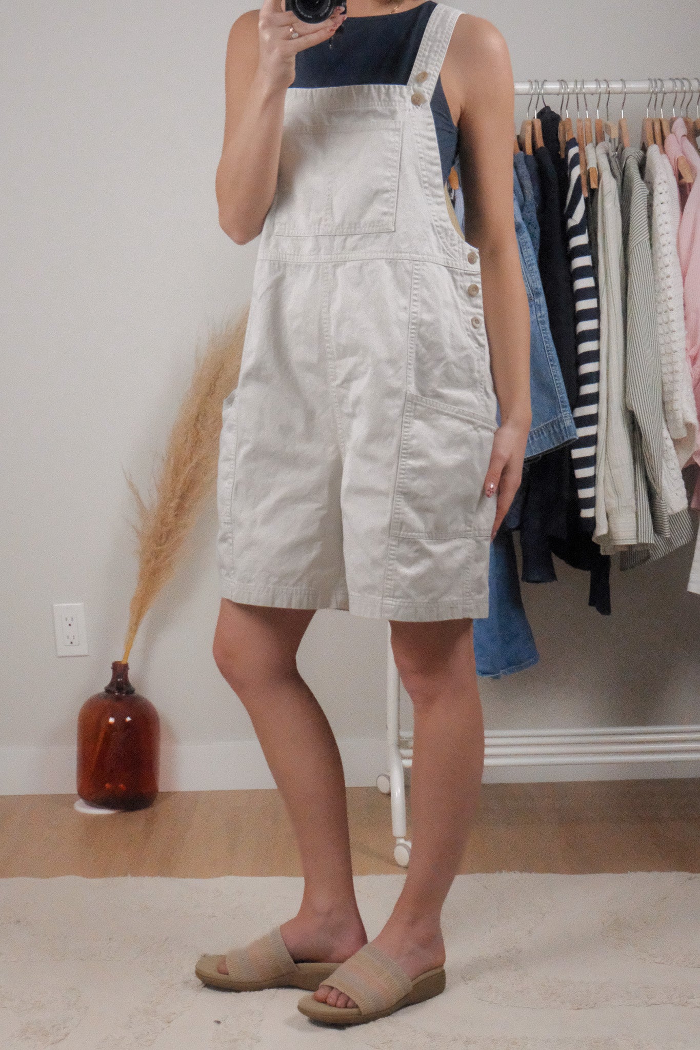 Vintage x Cotton Shortalls (L)