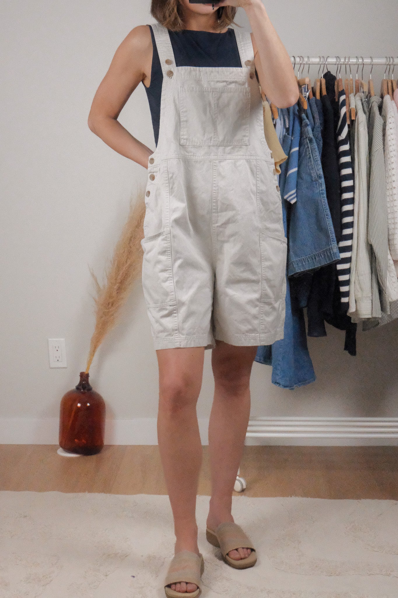Vintage x Cotton Shortalls (L)