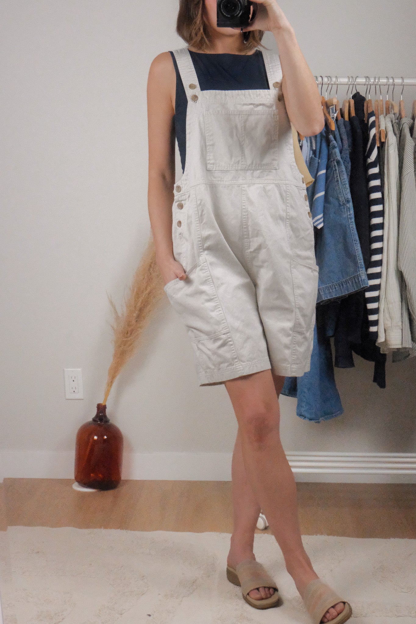 Vintage x Cotton Shortalls (L)