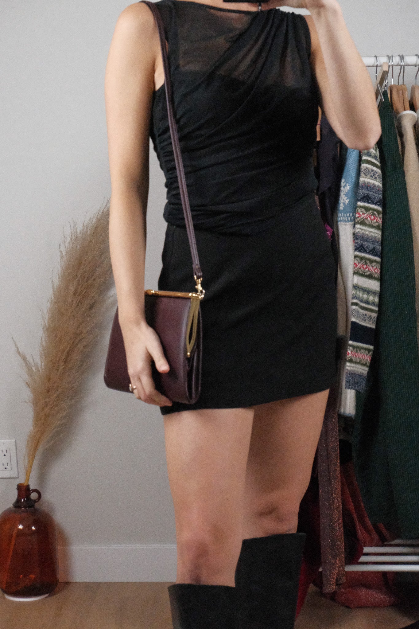 Made in Canada x Vintage x Faux Leather Purse