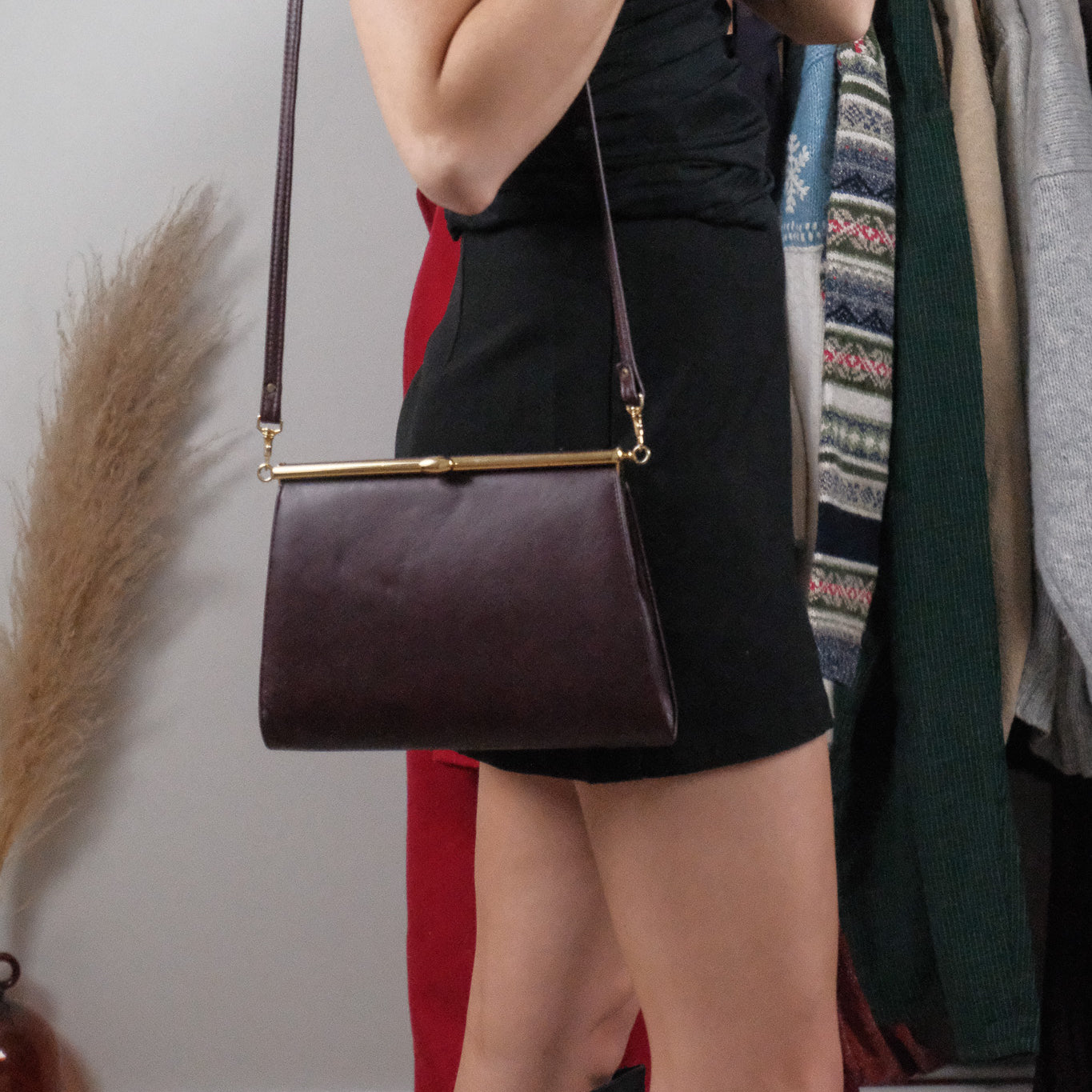 Made in Canada x Vintage x Faux Leather Purse