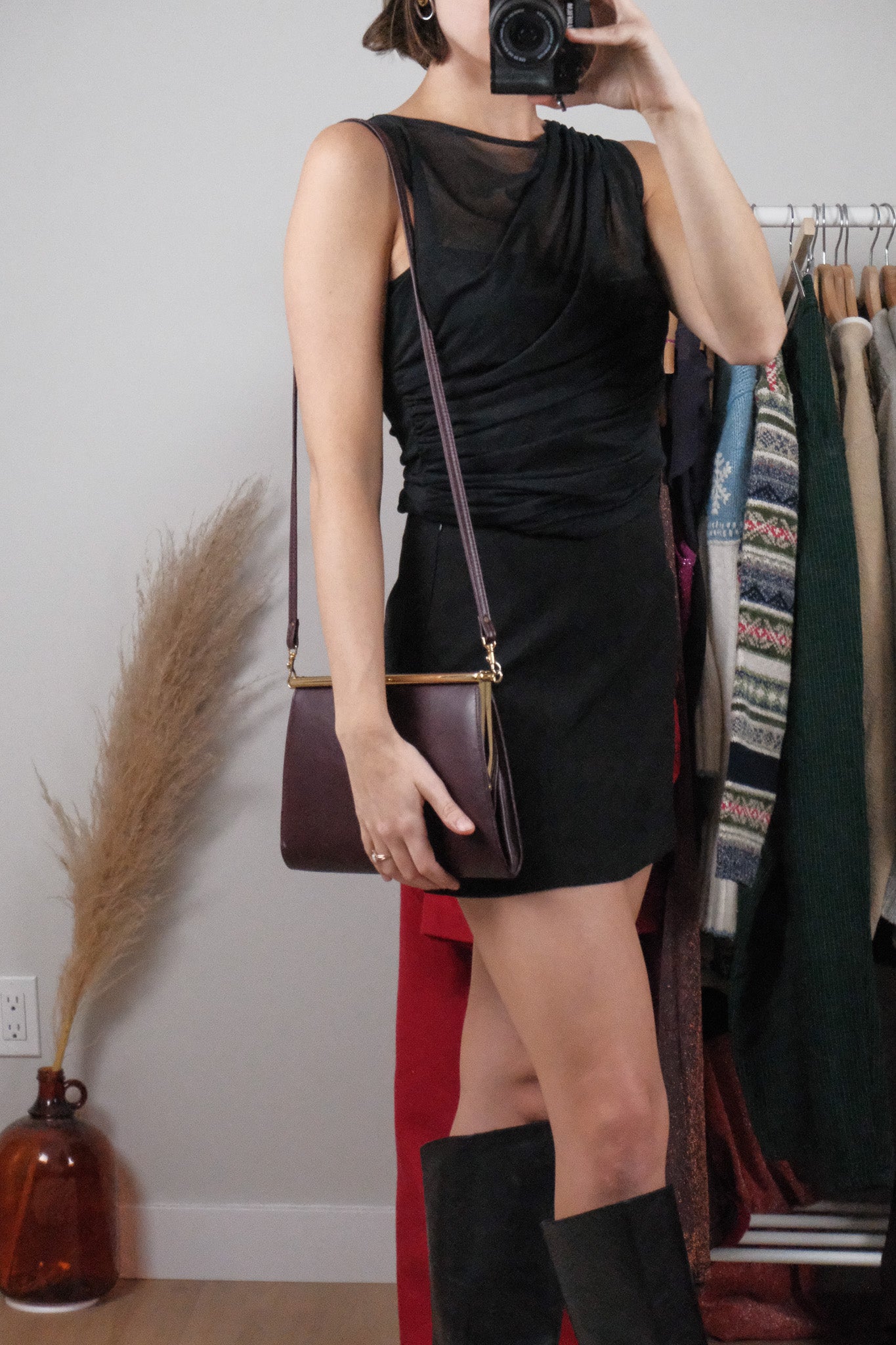 Made in Canada x Vintage x Faux Leather Purse