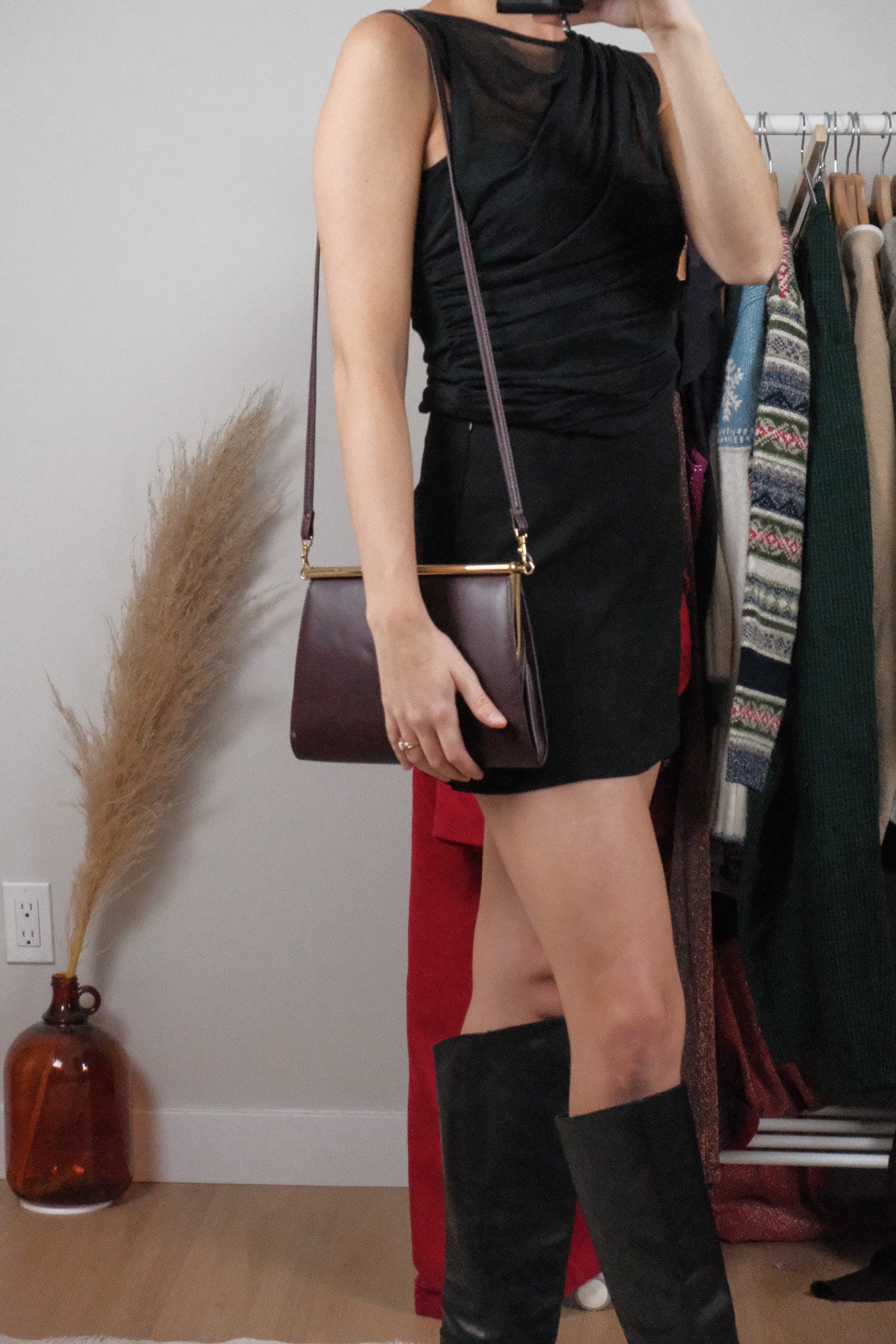 Made in Canada x Vintage x Faux Leather Purse