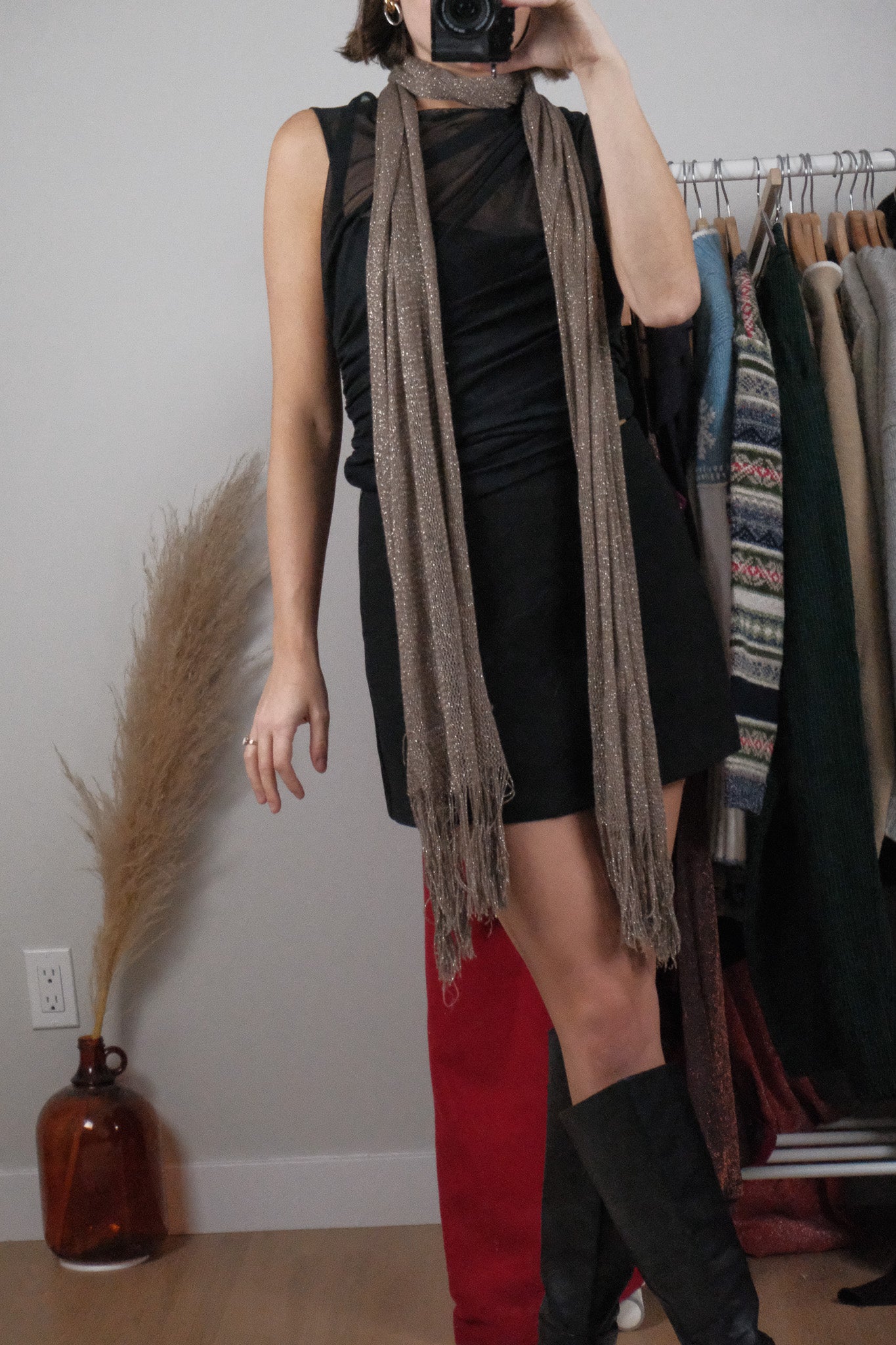 Vintage x Shimmer Scarf