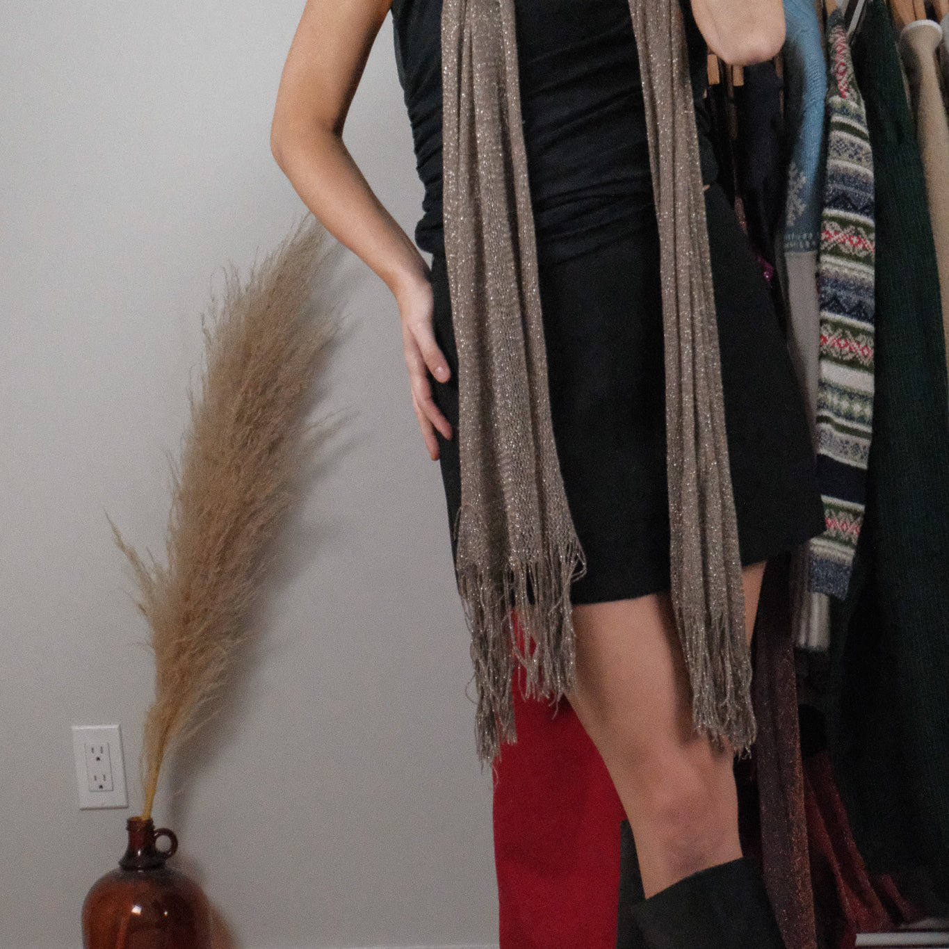 Vintage x Shimmer Scarf