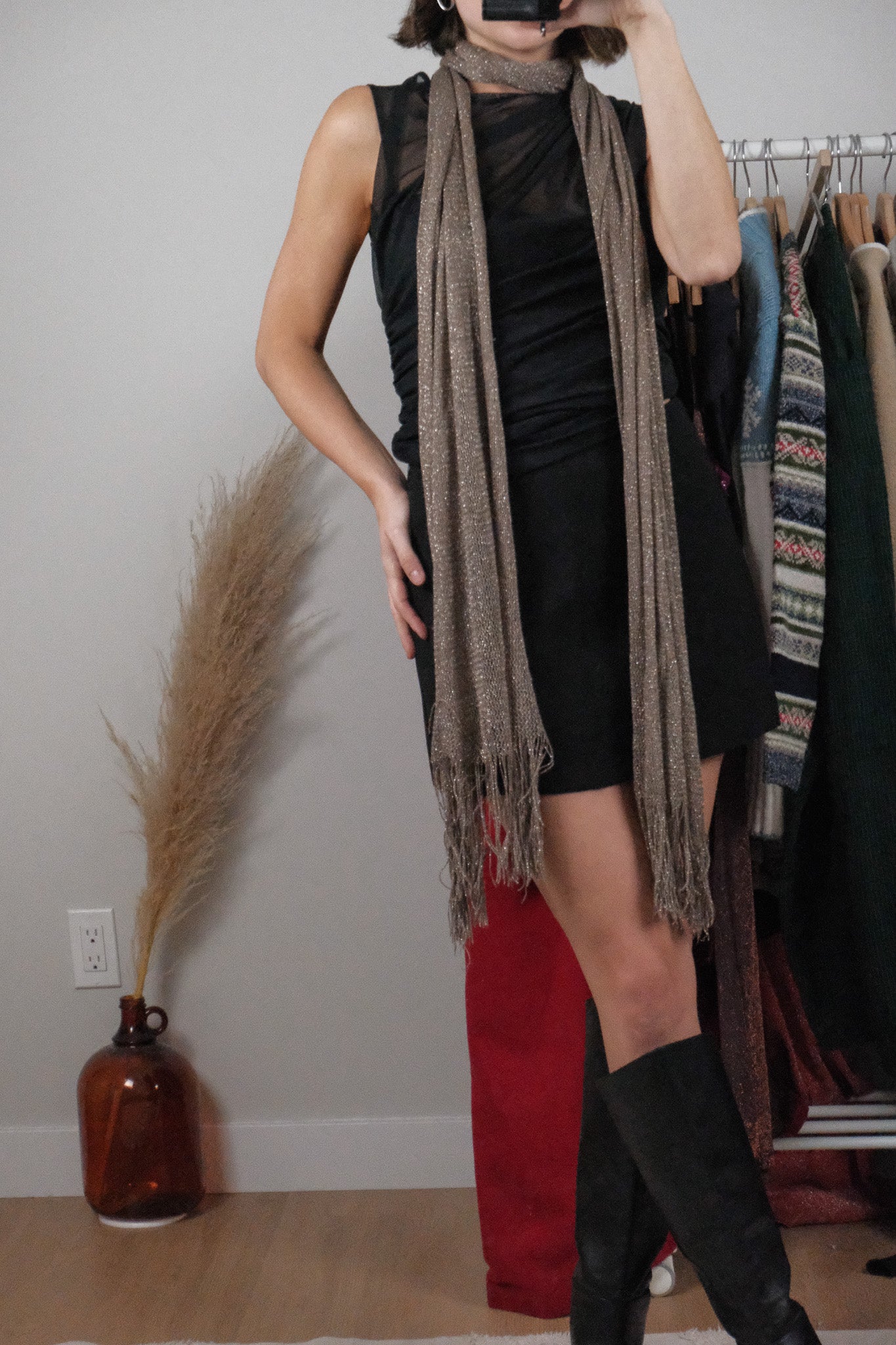 Vintage x Shimmer Scarf