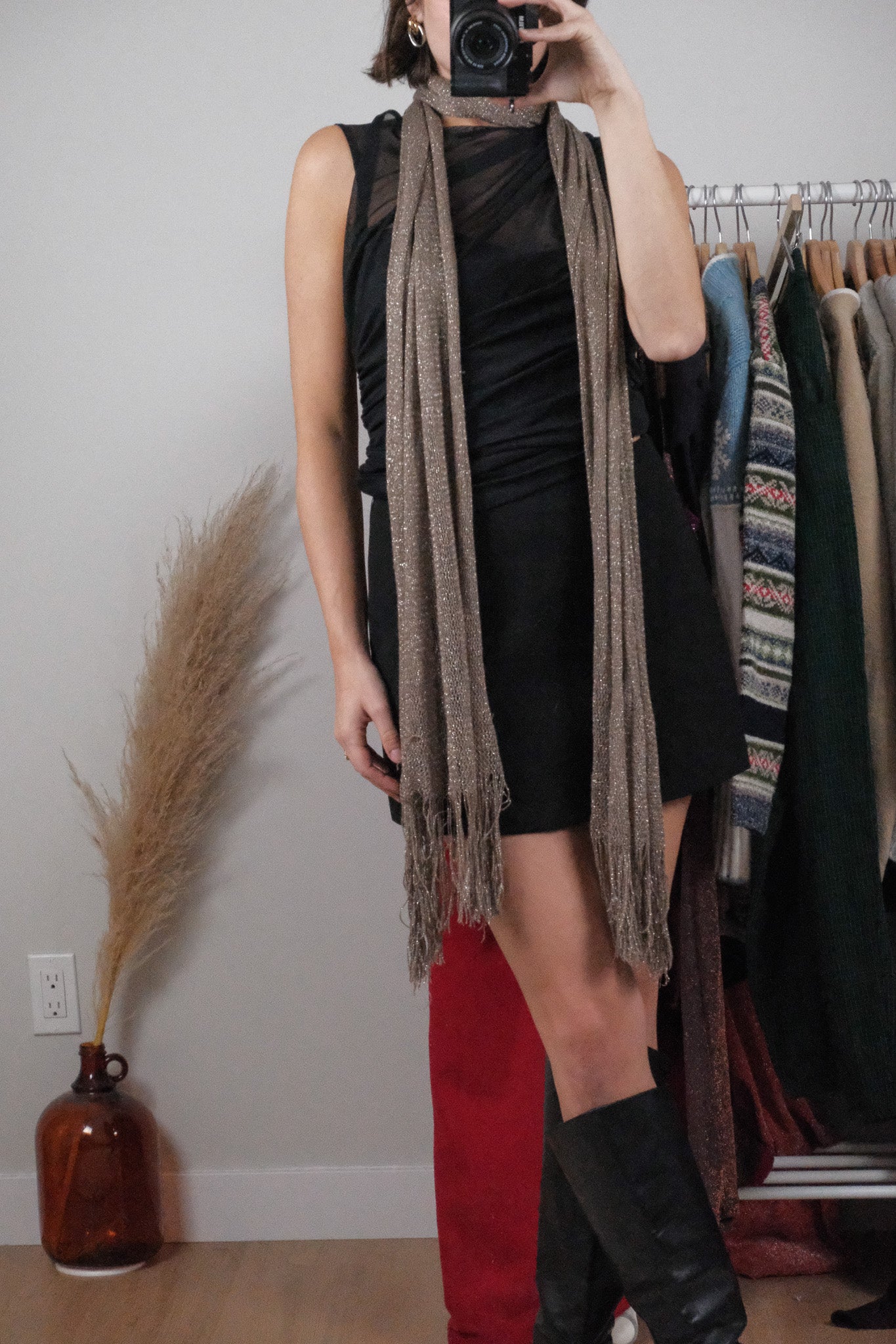 Vintage x Shimmer Scarf