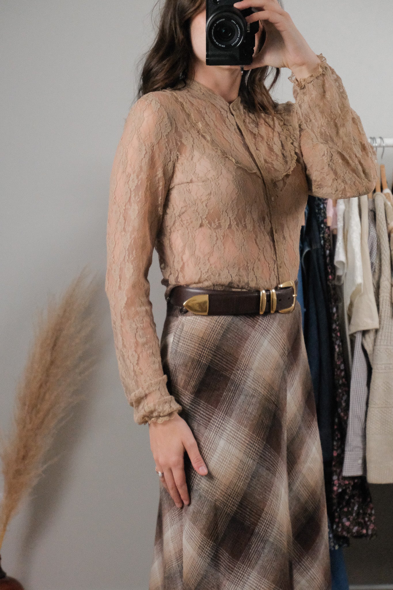 Vintage x Lace Blouse (S)