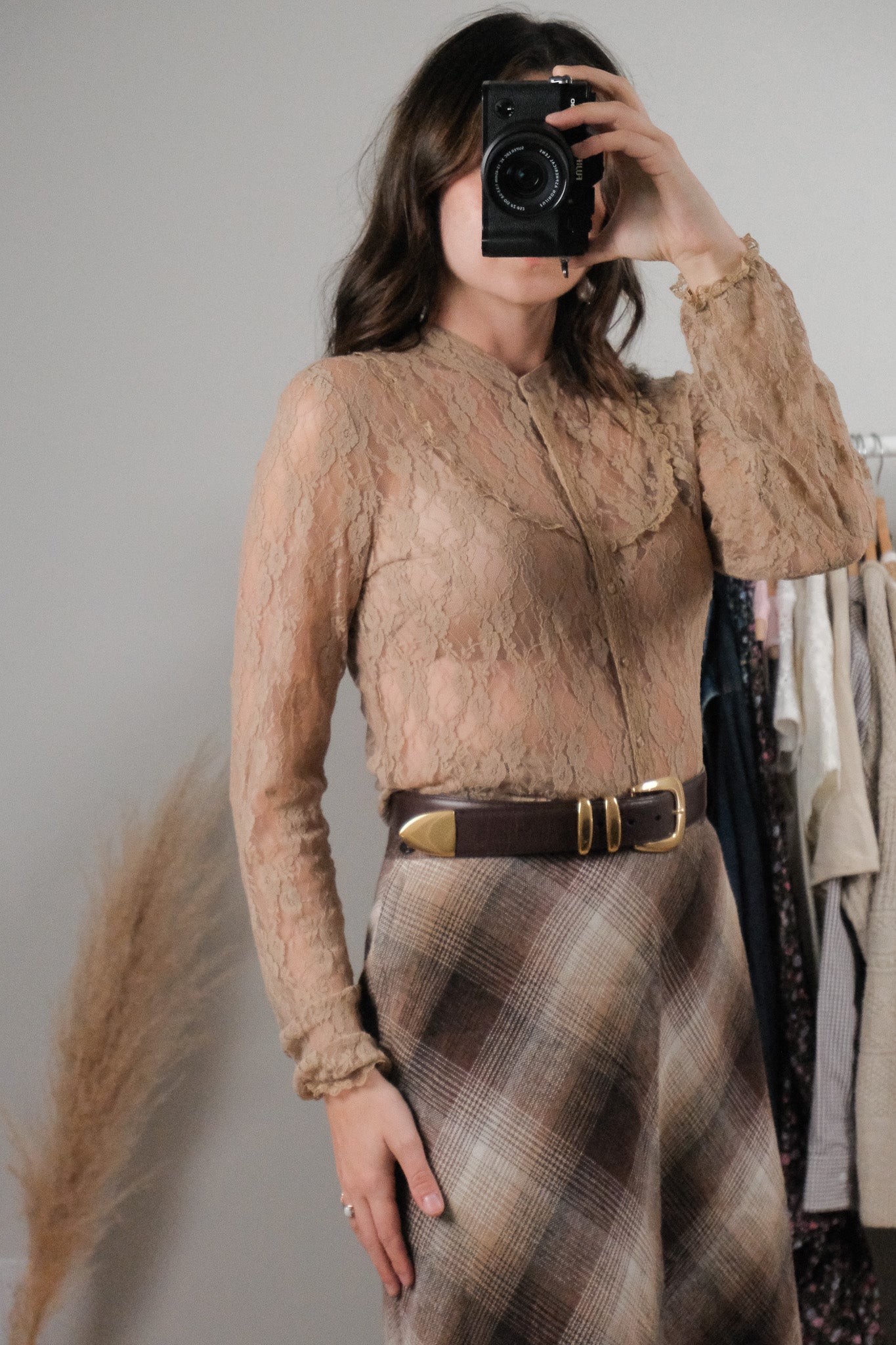 Vintage x Lace Blouse (S)