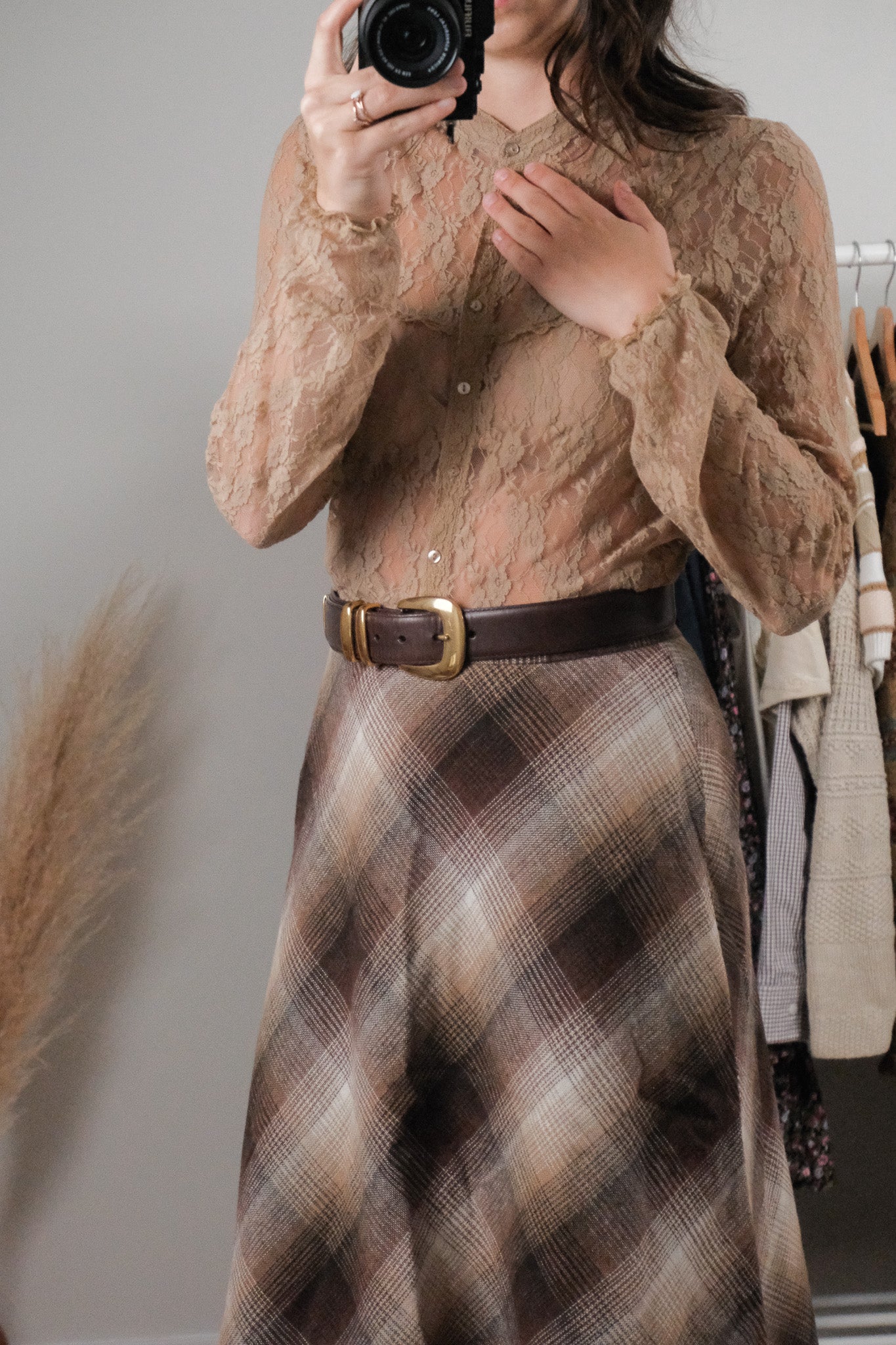 Vintage x Lace Blouse (S)