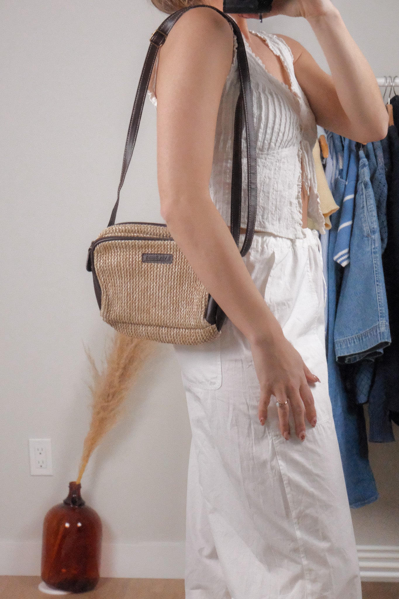 Vintage x Woven Cross Body