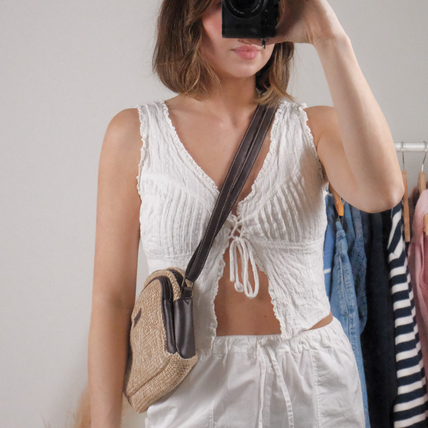 Vintage x Woven Cross Body