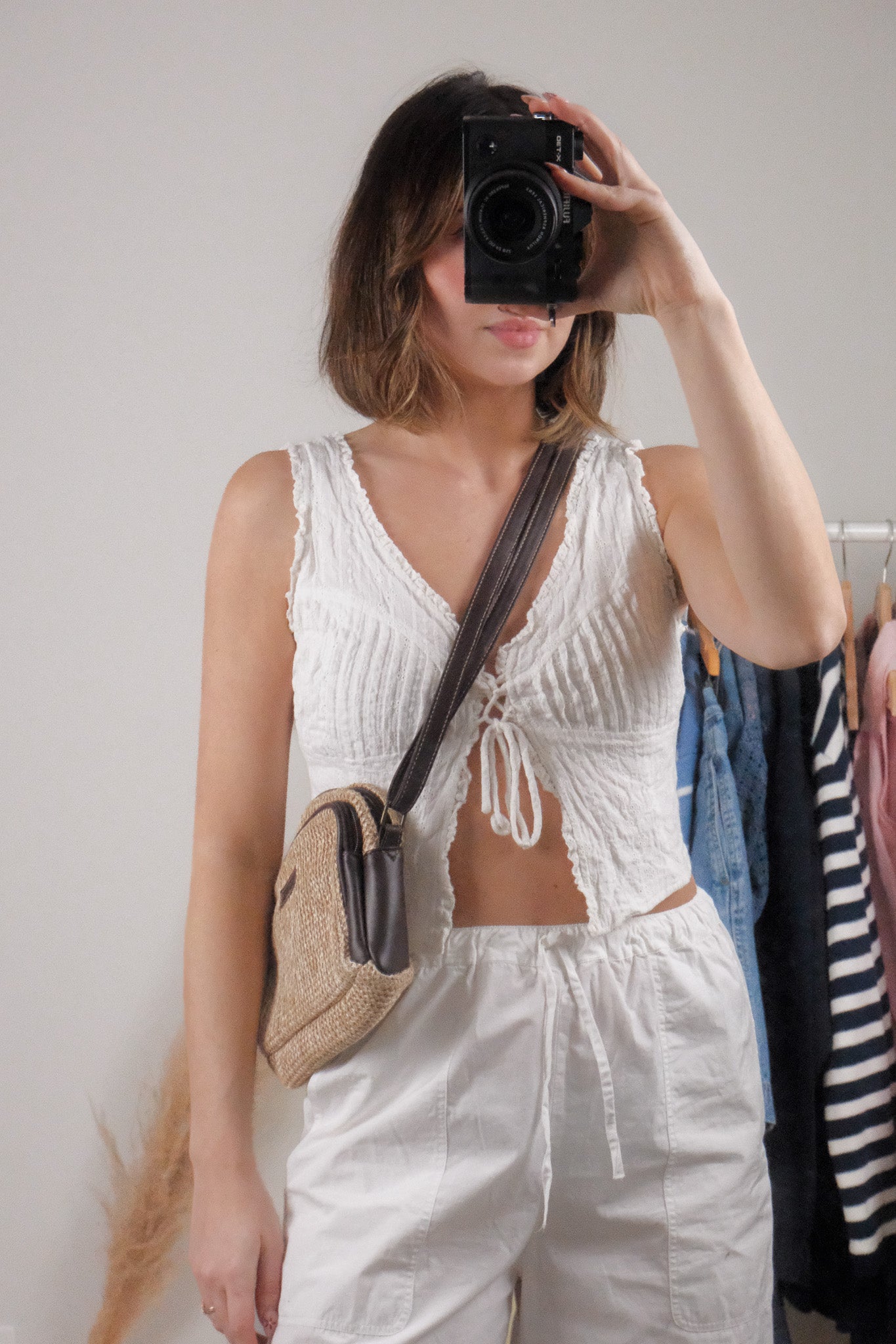 Vintage x Woven Cross Body