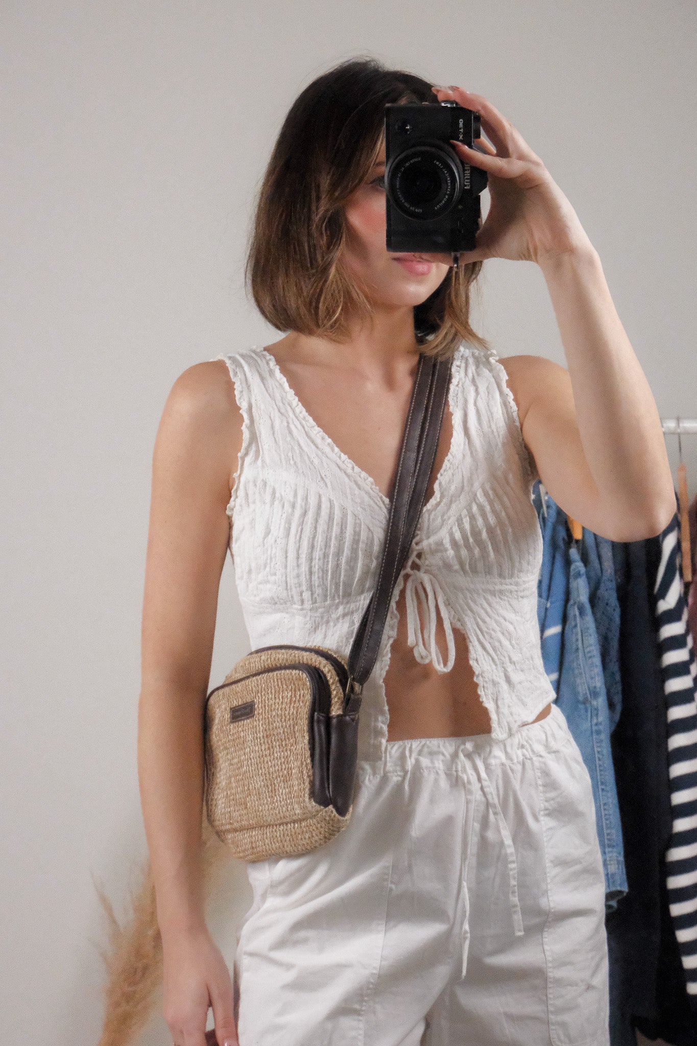 Vintage x Woven Cross Body