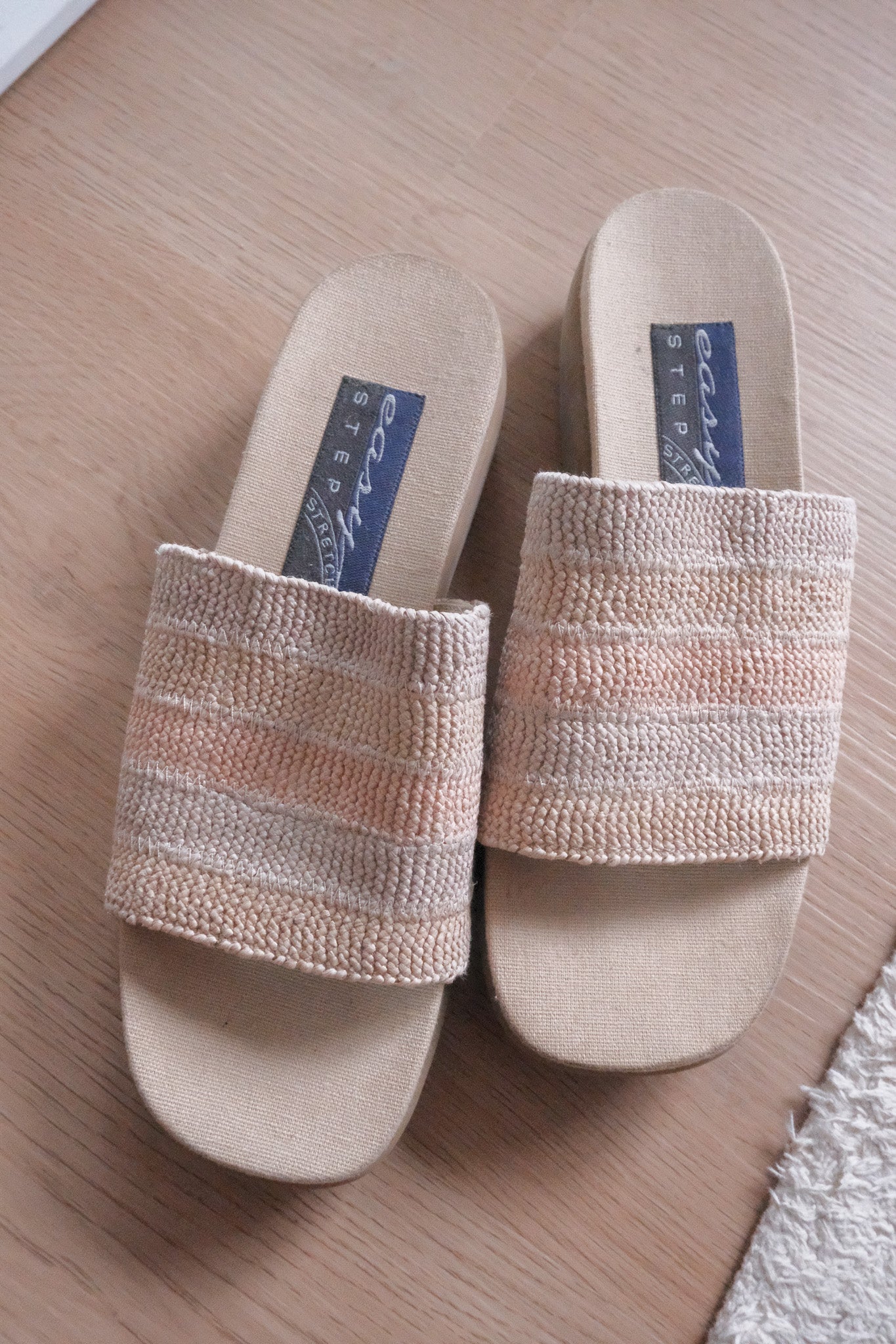 Vintage x Fabric Slides (7.5/8)