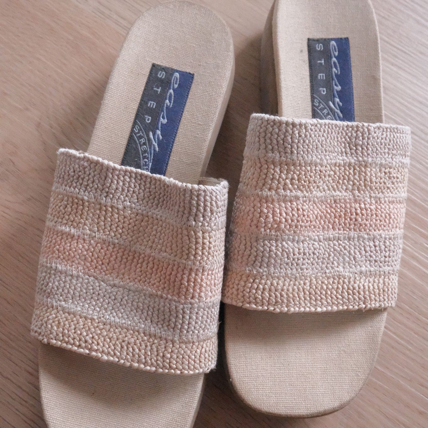 Vintage x Fabric Slides (7.5/8)