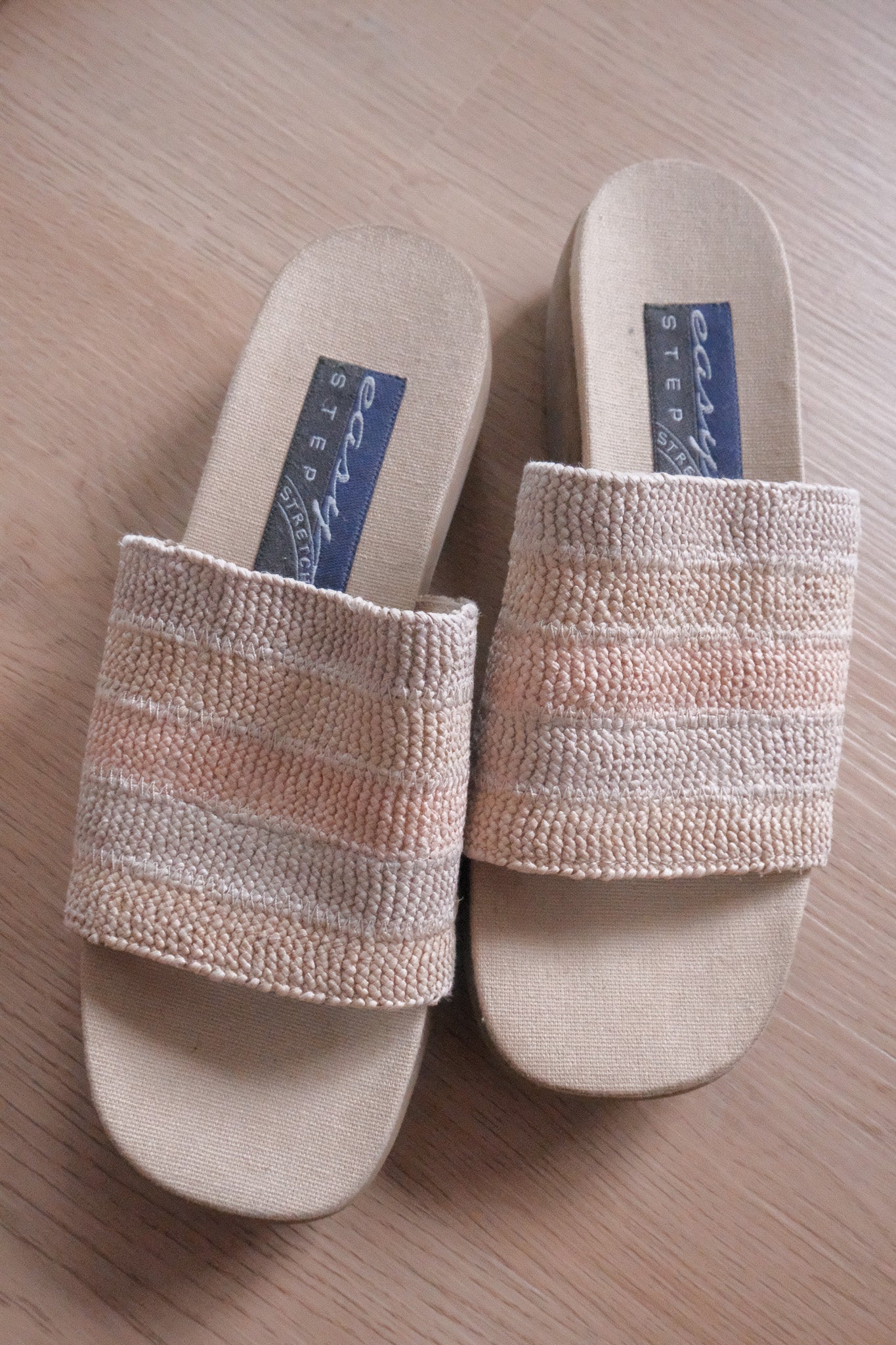 Vintage x Fabric Slides (7.5/8)