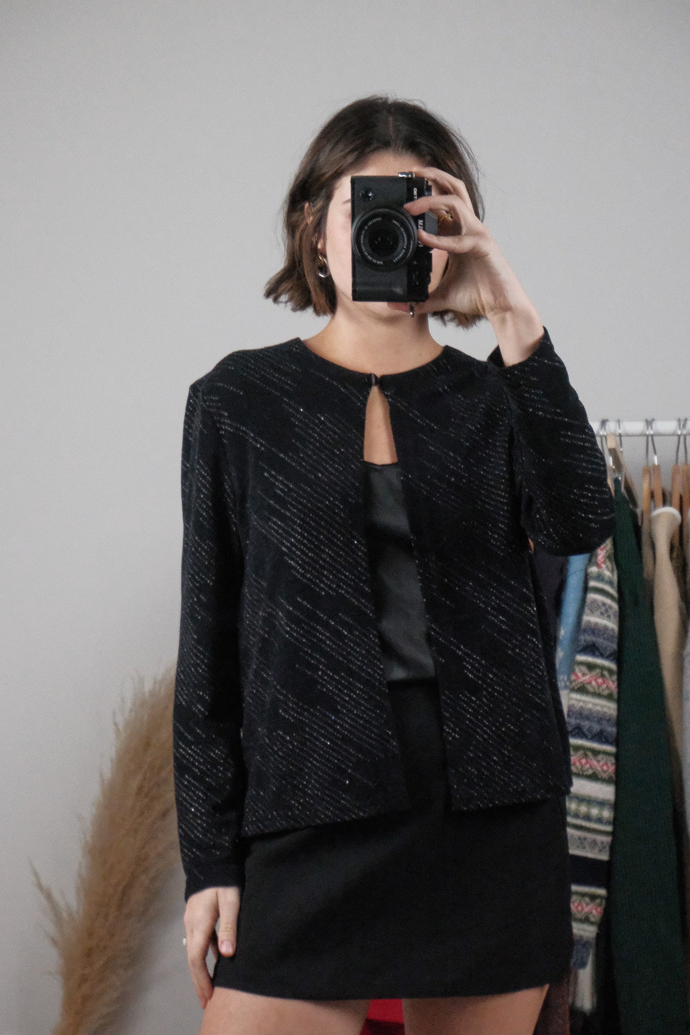 Vintage x Glitter Cardigan (M/L)