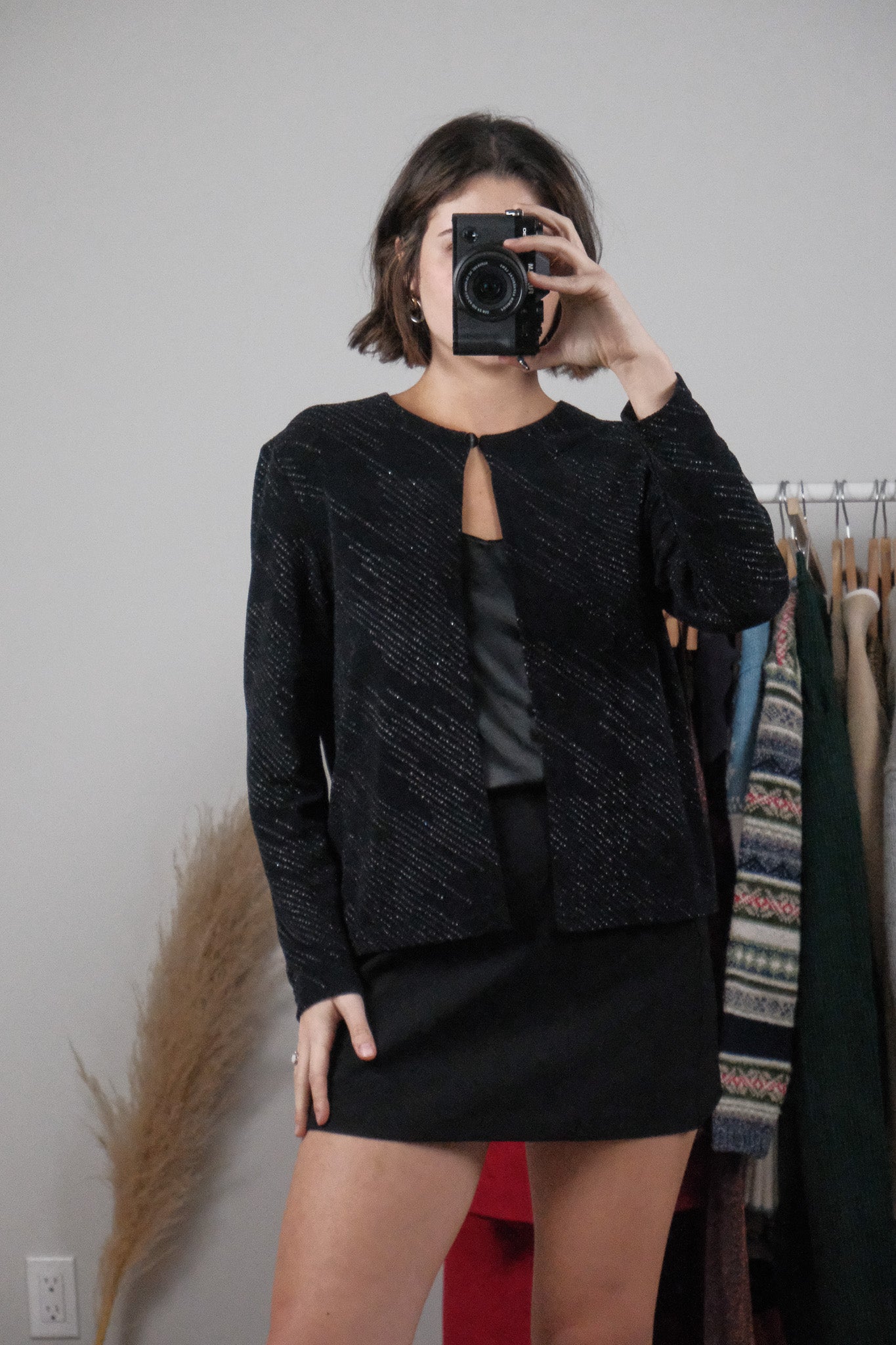 Vintage x Glitter Cardigan (M/L)